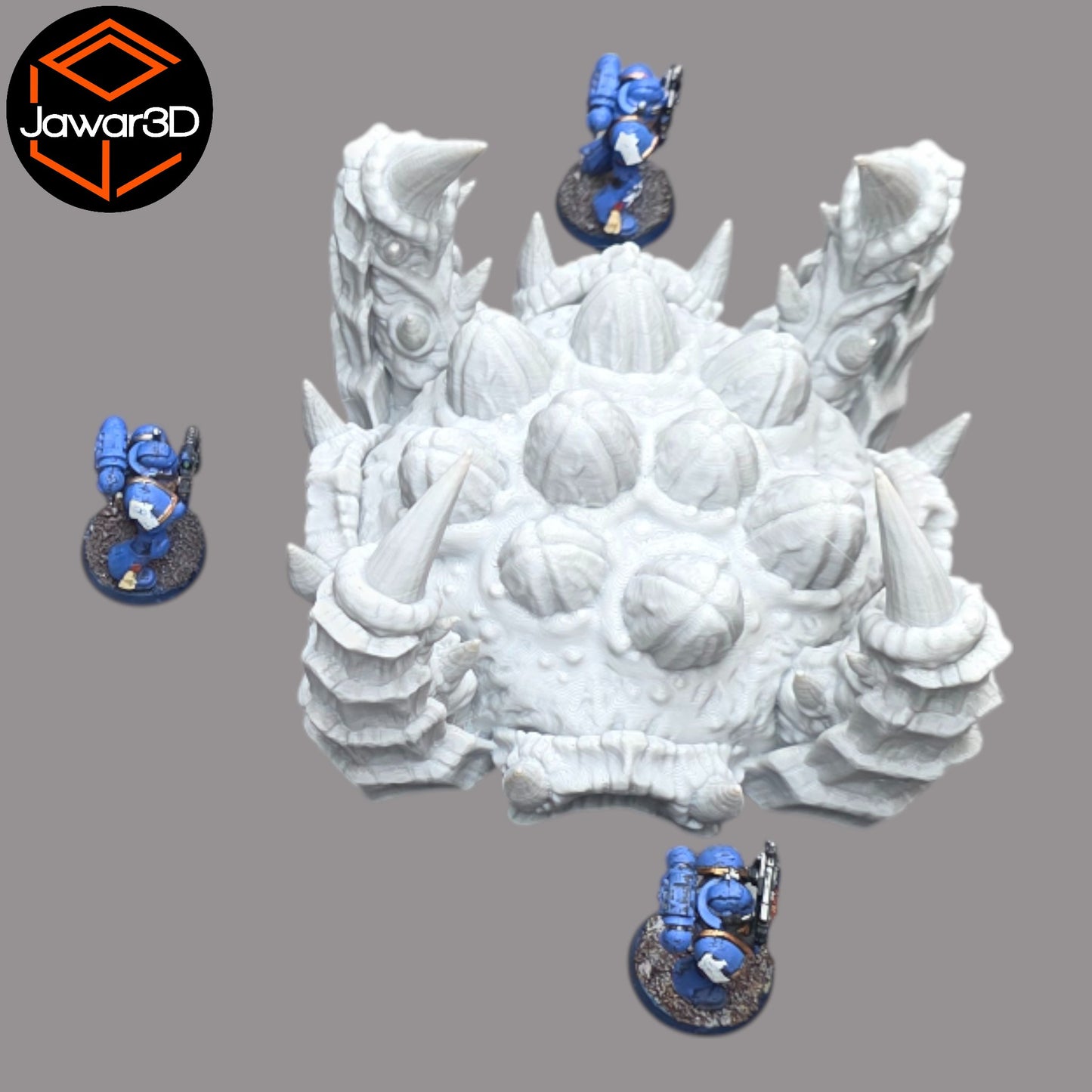 Wargaming 28mm scatter terrain scenery showing 3D-printed item that is compatible with games such as Warhammer 40K, Star Wars Legions, D+D, Dungeons and Dragons, Sci-Fi, Fantasy and other miniature tabletop games. Brand Jawar3d found at www.jawar3d.co.uk.