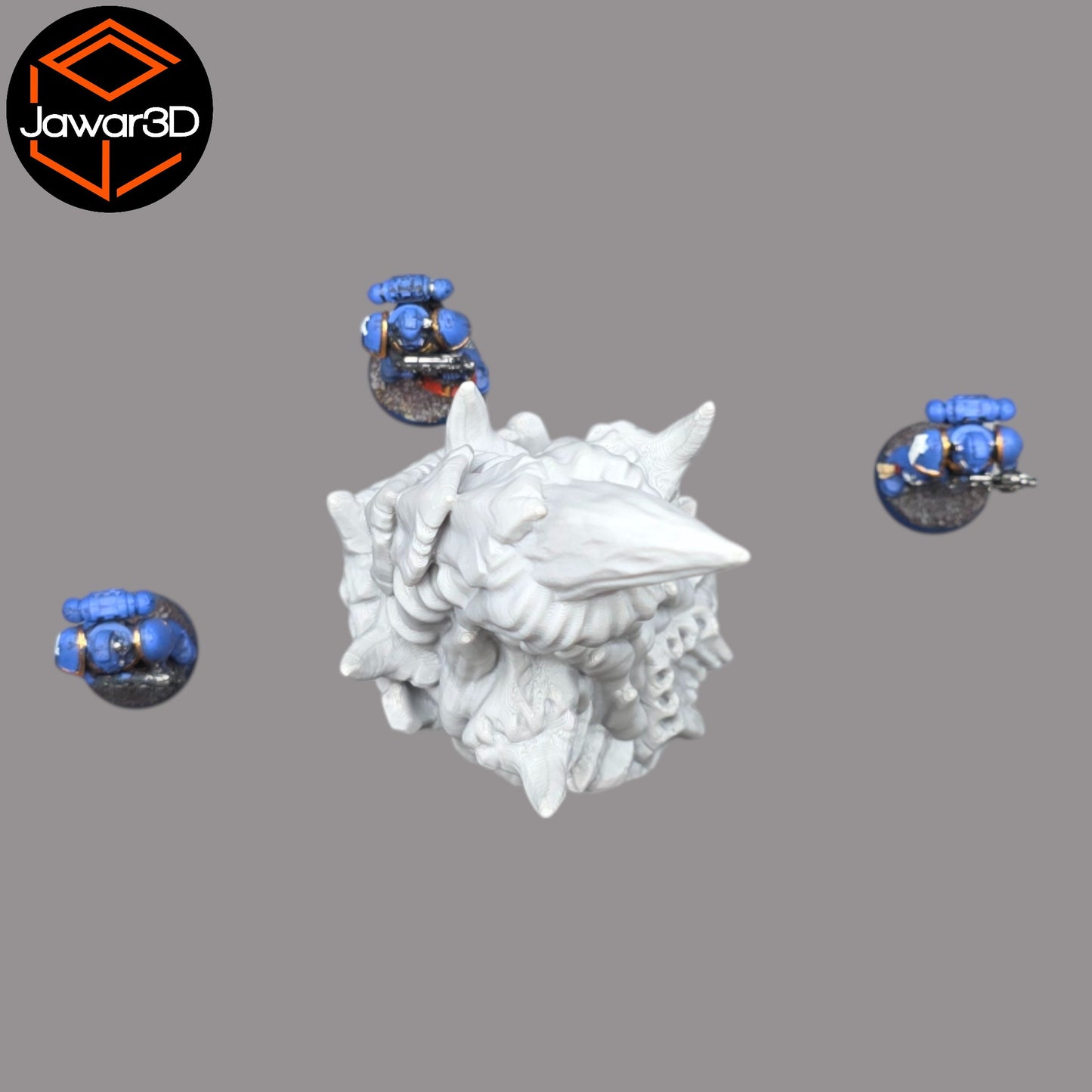 Wargaming 28mm scatter terrain scenery showing 3D-printed item that is compatible with games such as Warhammer 40K, Star Wars Legions, D+D, Dungeons and Dragons, Sci-Fi, Fantasy and other miniature tabletop games. Brand Jawar3d found at www.jawar3d.co.uk.