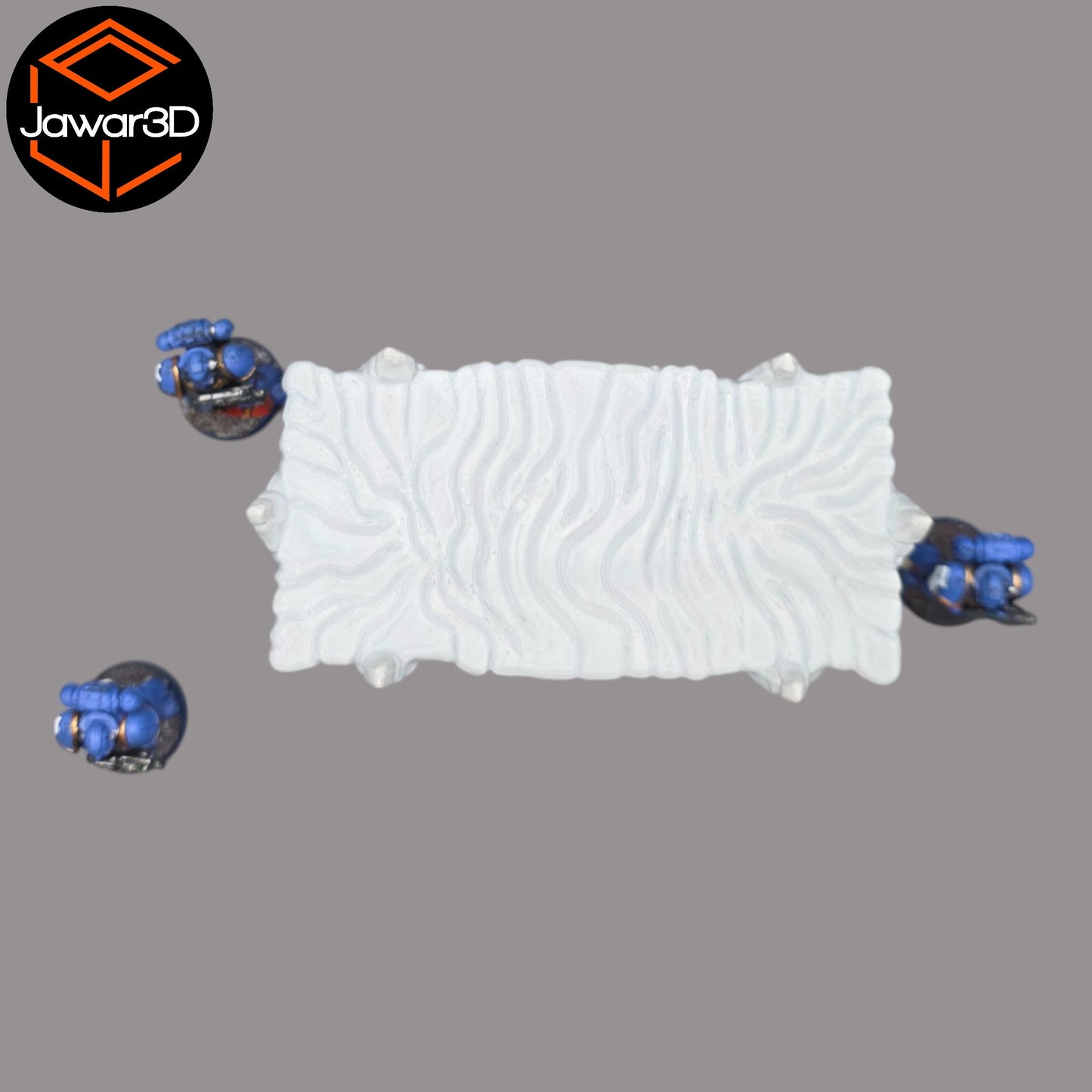 Wargaming 28mm scatter terrain scenery showing 3D-printed item that is compatible with games such as Warhammer 40K, Star Wars Legions, D+D, Dungeons and Dragons, Sci-Fi, Fantasy and other miniature tabletop games. Brand Jawar3d found at www.jawar3d.co.uk.