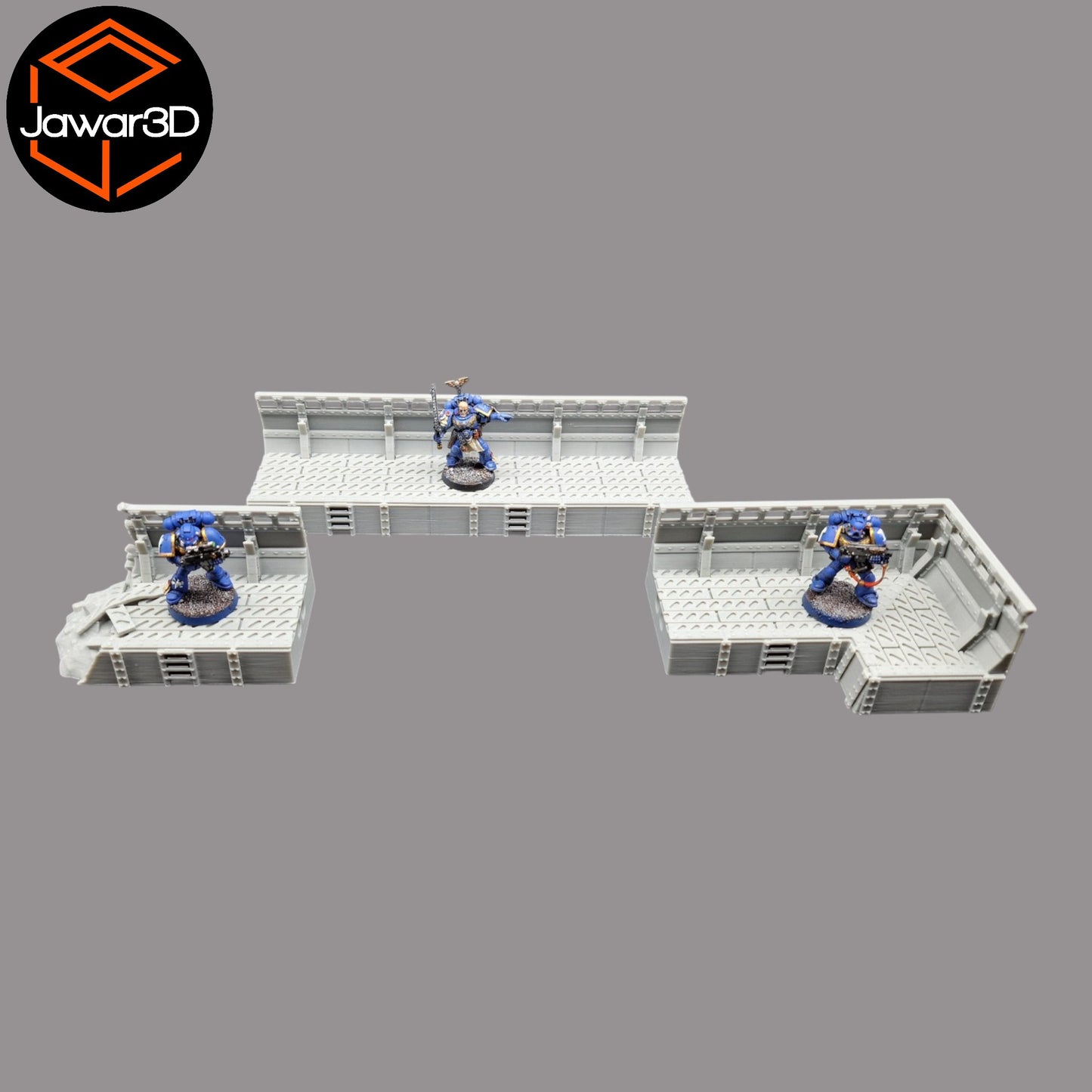 Wargaming 28mm scatter terrain scenery showing 3D-printed item that is compatible with games such as Warhammer 40K, Star Wars Legions, D+D, Dungeons and Dragons, Sci-Fi, Fantasy and other miniature tabletop games. Brand Jawar3d found at www.jawar3d.co.uk.