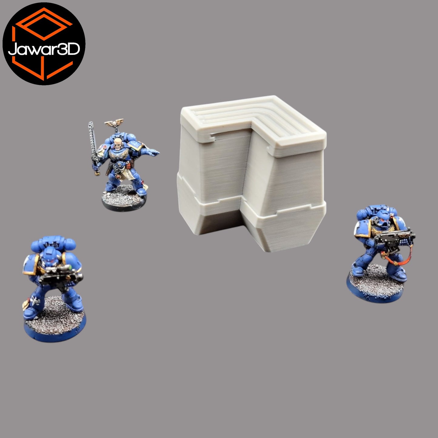 Wargaming 28mm scatter terrain scenery showing 3D-printed item that is compatible with games such as Warhammer 40K, Star Wars Legions, D+D, Dungeons and Dragons, Sci-Fi, Fantasy and other miniature tabletop games. Brand Jawar3d found at www.jawar3d.co.uk.