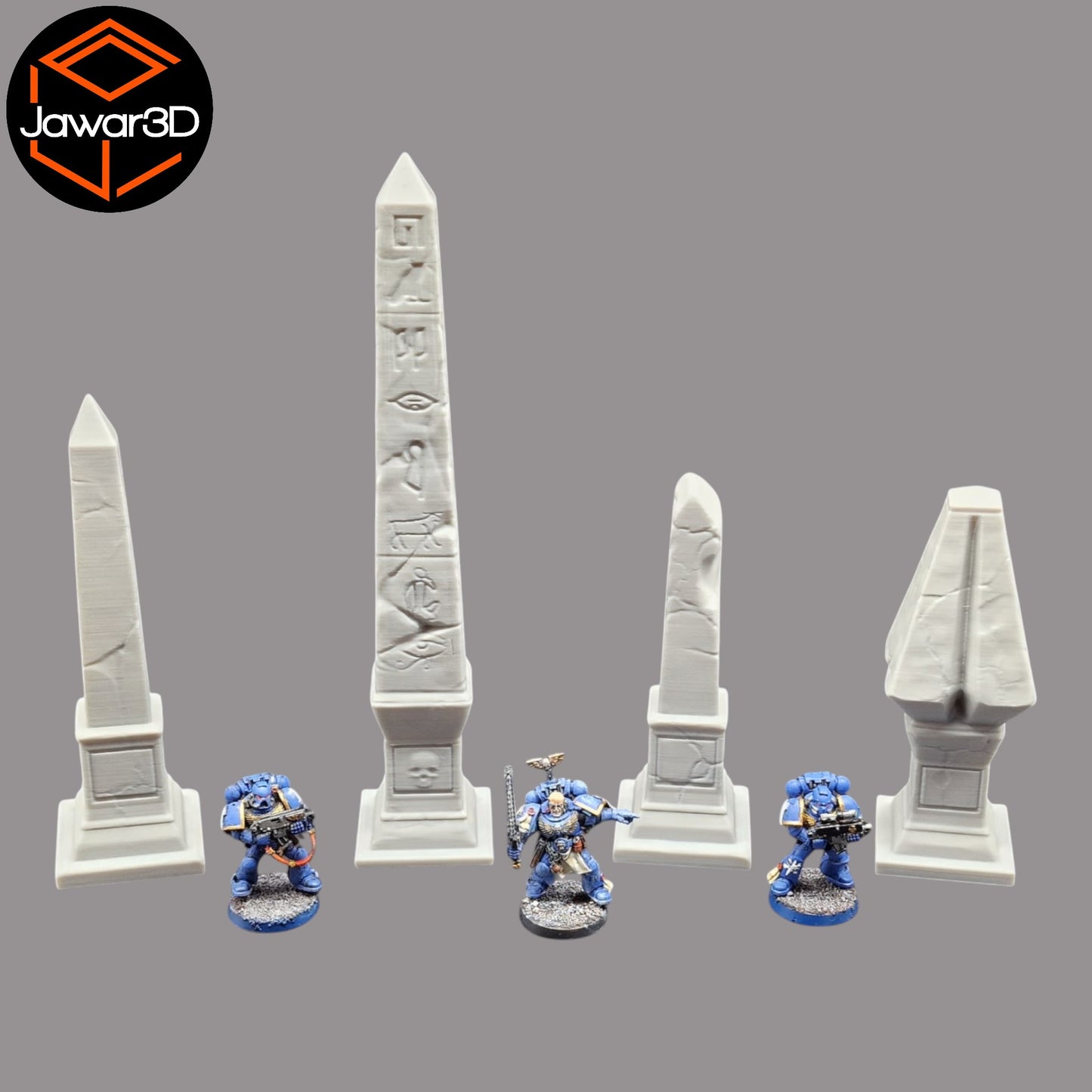Wargaming 28mm scatter terrain scenery showing 3D-printed item that is compatible with games such as Warhammer 40K, Star Wars Legions, D+D, Dungeons and Dragons, Sci-Fi, Fantasy and other miniature tabletop games. Brand Jawar3d found at www.jawar3d.co.uk.