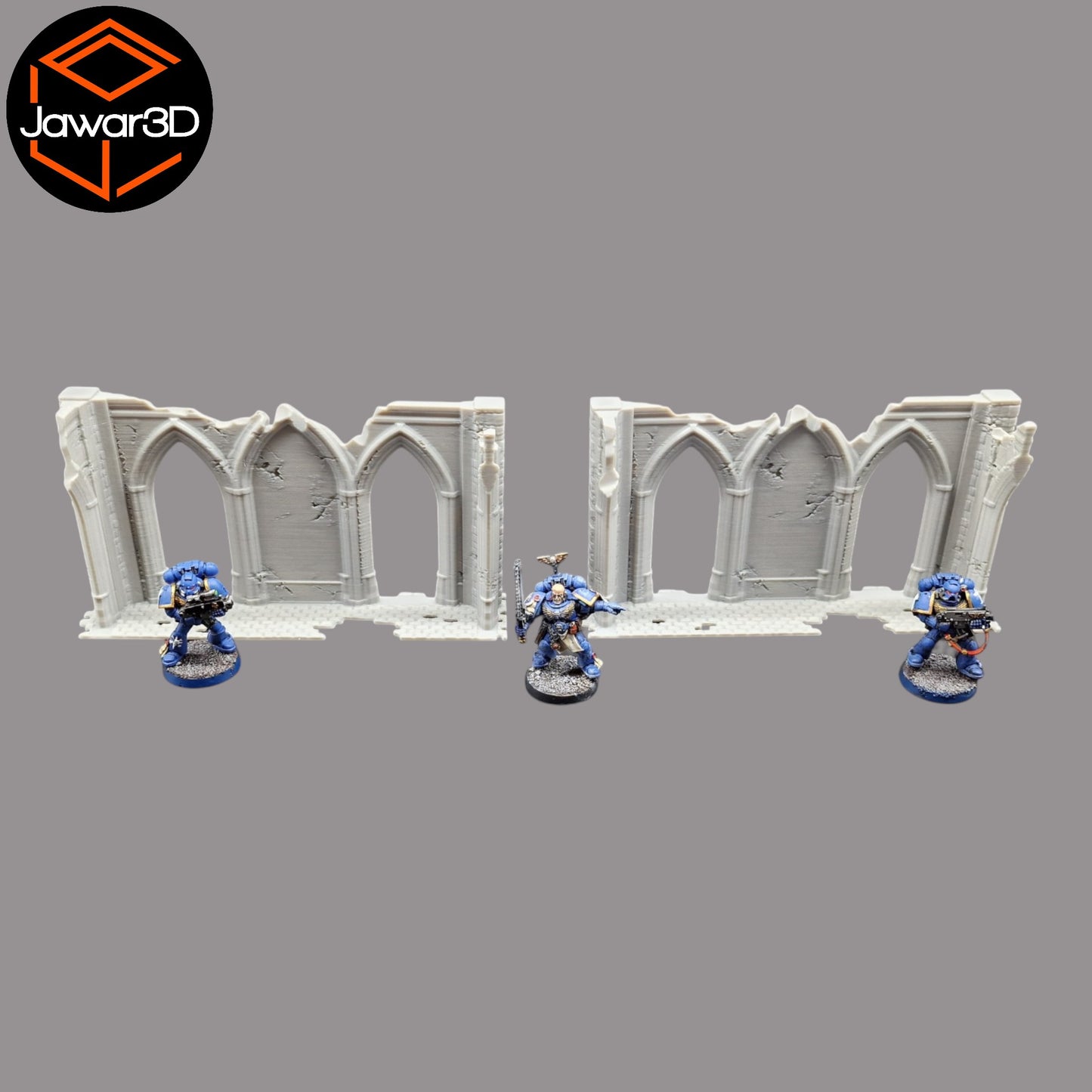 Wargaming 28mm scatter terrain scenery showing 3D-printed item that is compatible with games such as Warhammer 40K, Star Wars Legions, D+D, Dungeons and Dragons, Sci-Fi, Fantasy and other miniature tabletop games. Brand Jawar3d found at www.jawar3d.co.uk.