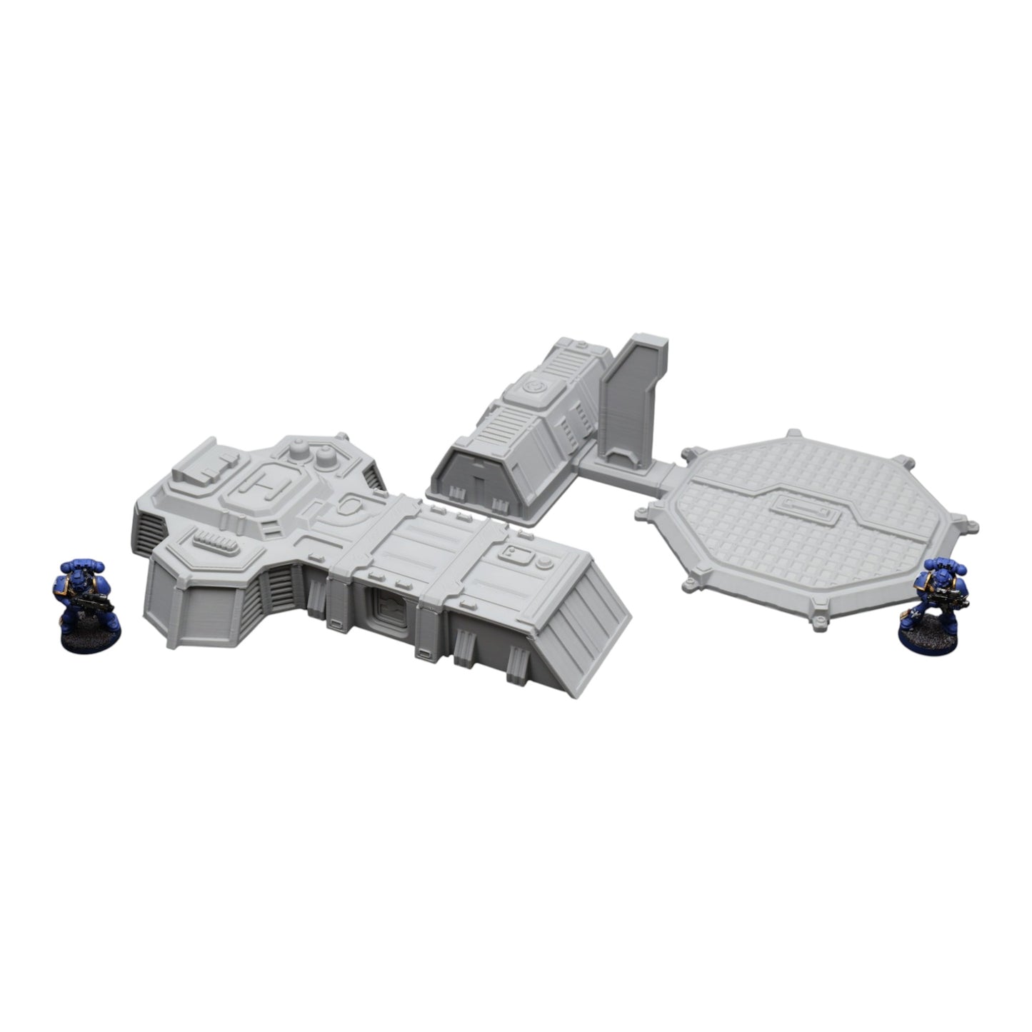 Wargaming 28mm scatter terrain scenery showing 3D-printed item that is compatible with games such as Warhammer 40K, Star Wars Legions, D+D, Dungeons and Dragons, Sci-Fi, Fantasy and other miniature tabletop games. Brand Jawar3d found at www.jawar3d.co.uk.
