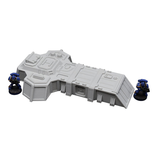 Wargaming 28mm scatter terrain scenery showing 3D-printed item that is compatible with games such as Warhammer 40K, Star Wars Legions, D+D, Dungeons and Dragons, Sci-Fi, Fantasy and other miniature tabletop games. Brand Jawar3d found at www.jawar3d.co.uk.