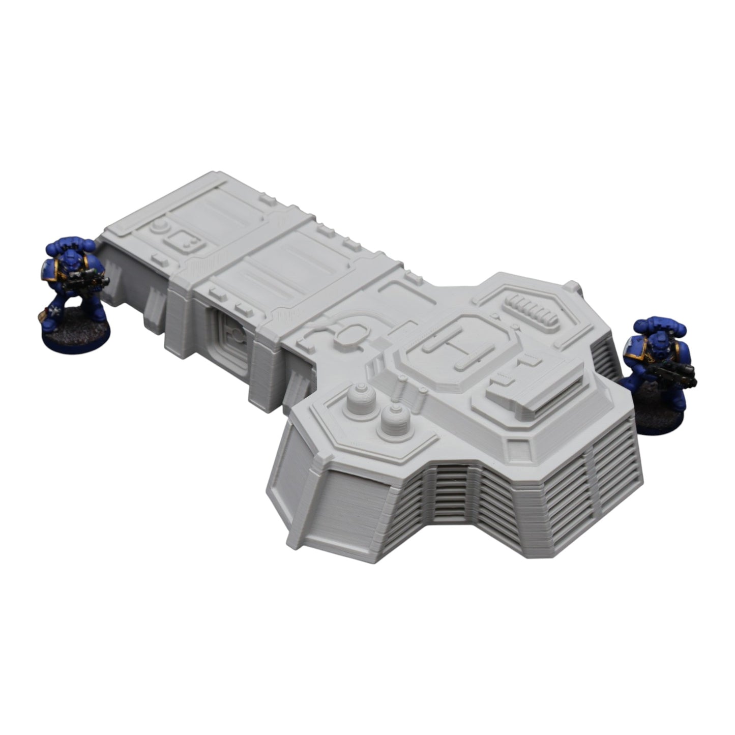 Wargaming 28mm scatter terrain scenery showing 3D-printed item that is compatible with games such as Warhammer 40K, Star Wars Legions, D+D, Dungeons and Dragons, Sci-Fi, Fantasy and other miniature tabletop games. Brand Jawar3d found at www.jawar3d.co.uk.
