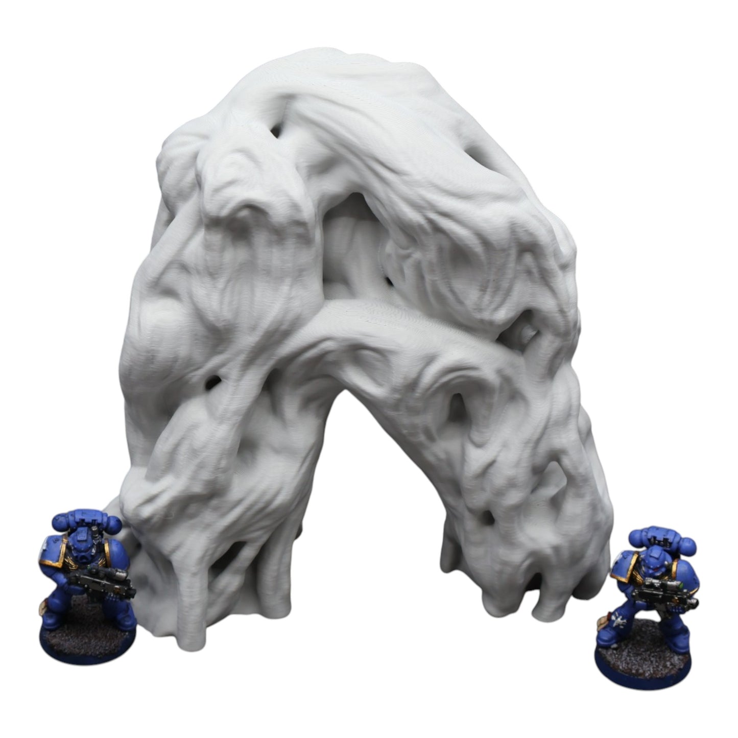 Wargaming 28mm scatter terrain scenery showing 3D-printed item that is compatible with games such as Warhammer 40K, Star Wars Legions, D+D, Dungeons and Dragons, Sci-Fi, Fantasy and other miniature tabletop games. Brand Jawar3d found at www.jawar3d.co.uk.