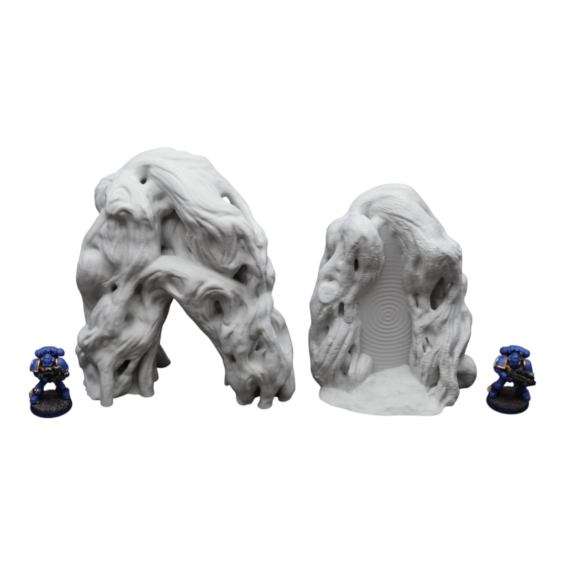Wargaming 28mm scatter terrain scenery showing 3D-printed item that is compatible with games such as Warhammer 40K, Star Wars Legions, D+D, Dungeons and Dragons, Sci-Fi, Fantasy and other miniature tabletop games. Brand Jawar3d found at www.jawar3d.co.uk.