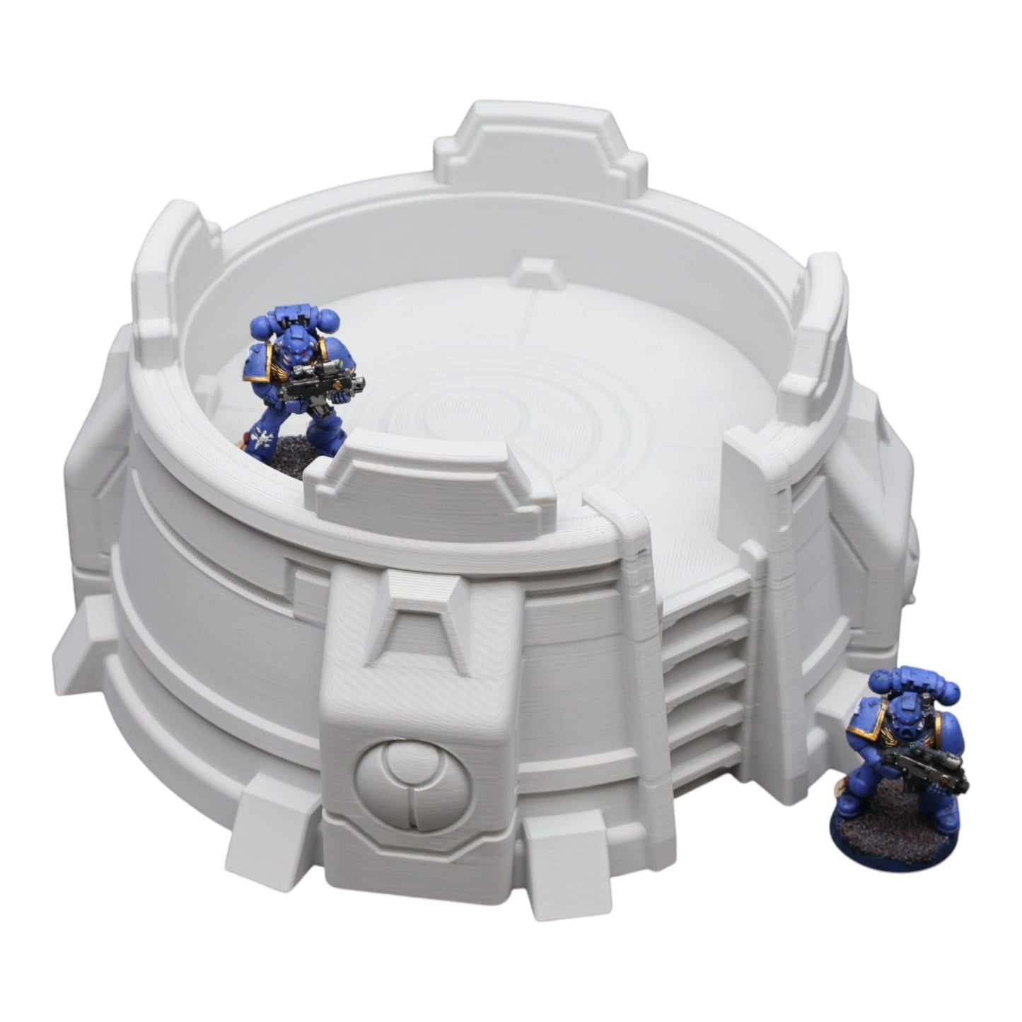 Wargaming 28mm scatter terrain scenery showing 3D-printed item that is compatible with games such as Warhammer 40K, Star Wars Legions, D+D, Dungeons and Dragons, Sci-Fi, Fantasy and other miniature tabletop games. Brand Jawar3d found at www.jawar3d.co.uk.