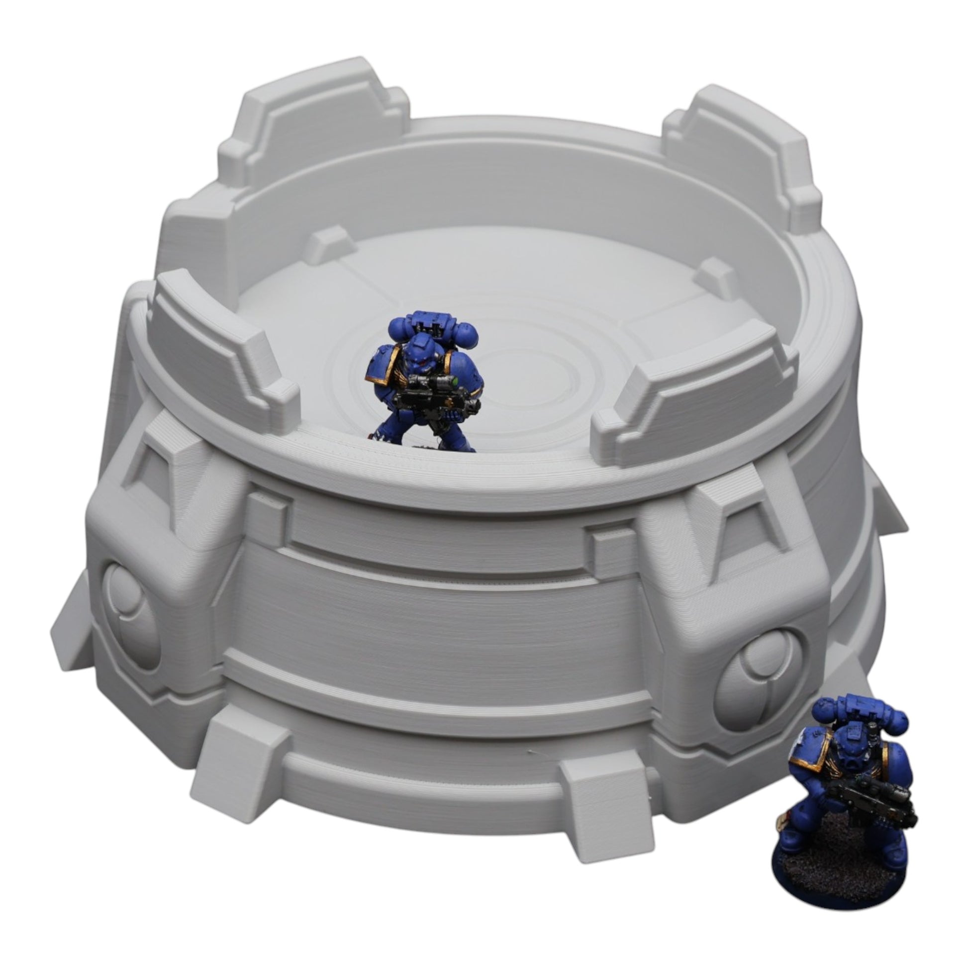 Wargaming 28mm scatter terrain scenery showing 3D-printed item that is compatible with games such as Warhammer 40K, Star Wars Legions, D+D, Dungeons and Dragons, Sci-Fi, Fantasy and other miniature tabletop games. Brand Jawar3d found at www.jawar3d.co.uk.