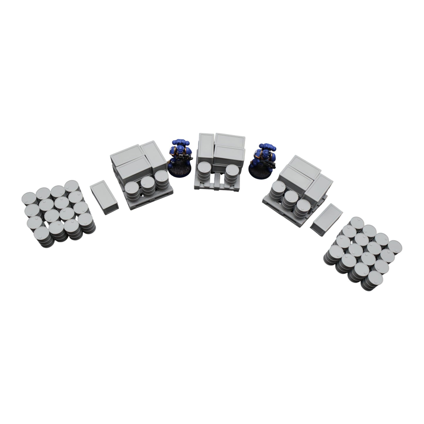 Wargaming 28mm scatter terrain scenery showing 3D-printed item that is compatible with games such as Warhammer 40K, Star Wars Legions, D+D, Dungeons and Dragons, Sci-Fi, Fantasy and other miniature tabletop games. Brand Jawar3d found at www.jawar3d.co.uk.