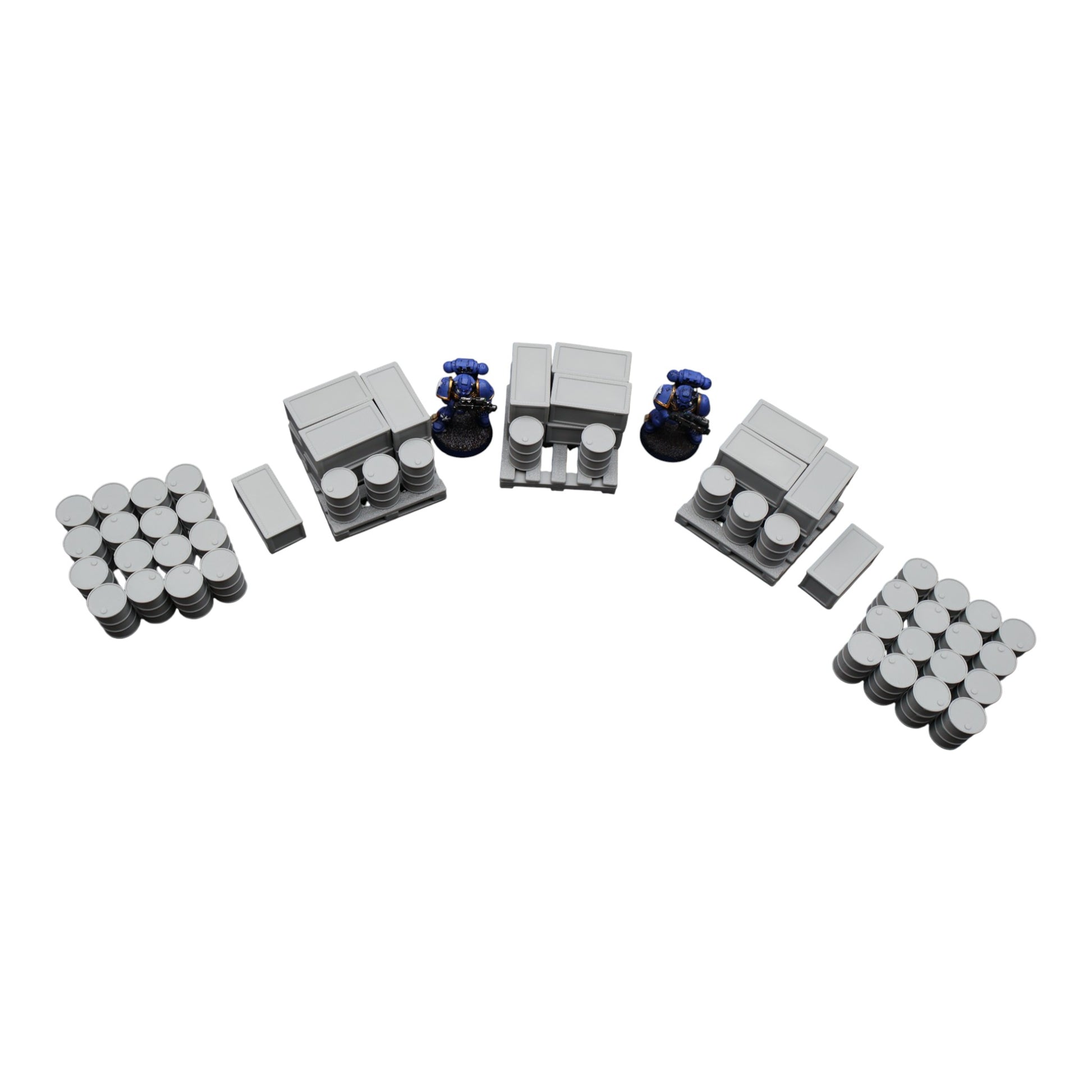 Wargaming 28mm scatter terrain scenery showing 3D-printed item that is compatible with games such as Warhammer 40K, Star Wars Legions, D+D, Dungeons and Dragons, Sci-Fi, Fantasy and other miniature tabletop games. Brand Jawar3d found at www.jawar3d.co.uk.