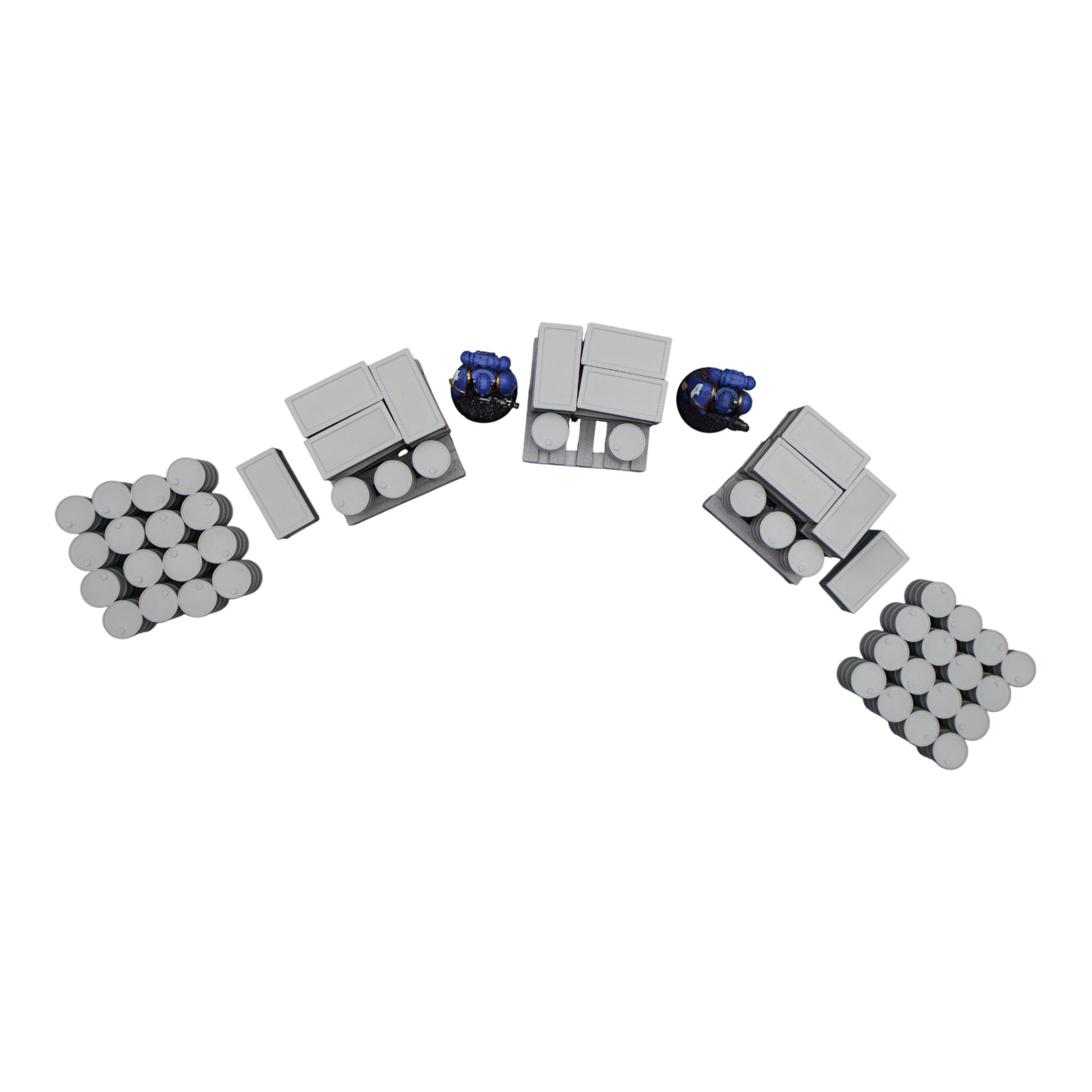 Wargaming 28mm scatter terrain scenery showing 3D-printed item that is compatible with games such as Warhammer 40K, Star Wars Legions, D+D, Dungeons and Dragons, Sci-Fi, Fantasy and other miniature tabletop games. Brand Jawar3d found at www.jawar3d.co.uk.