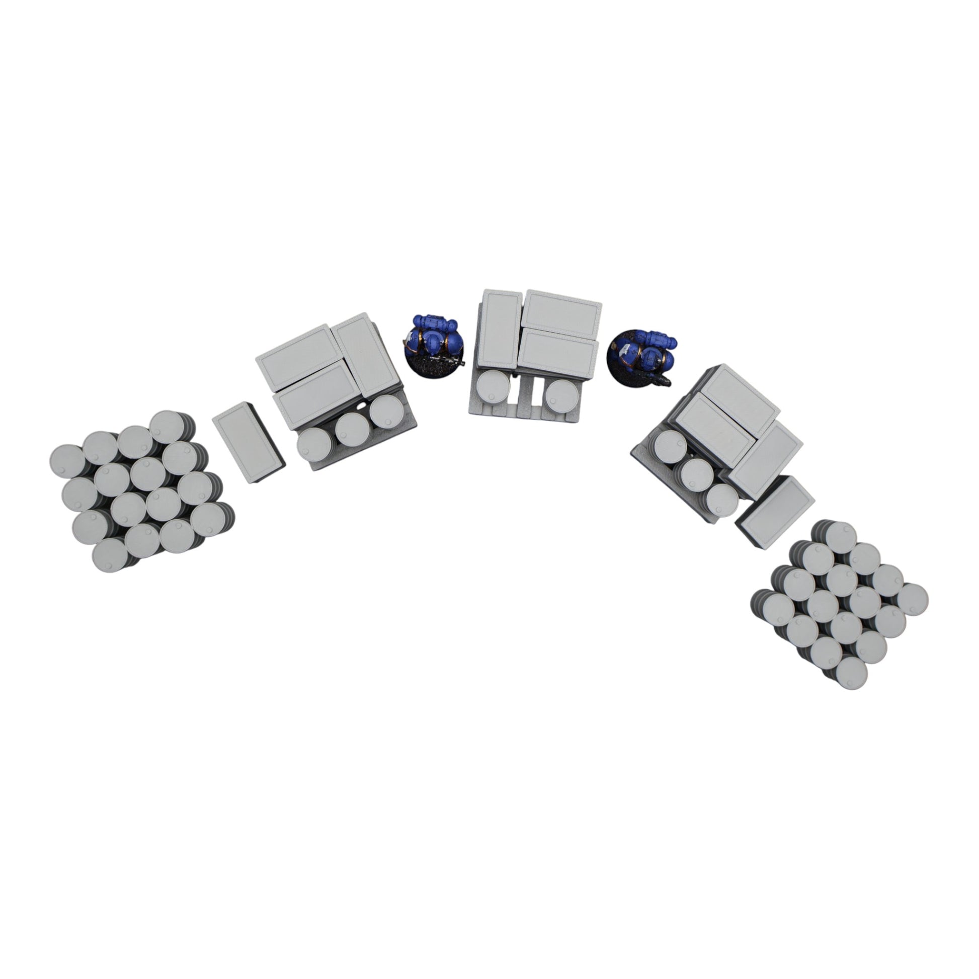 Wargaming 28mm scatter terrain scenery showing 3D-printed item that is compatible with games such as Warhammer 40K, Star Wars Legions, D+D, Dungeons and Dragons, Sci-Fi, Fantasy and other miniature tabletop games. Brand Jawar3d found at www.jawar3d.co.uk.