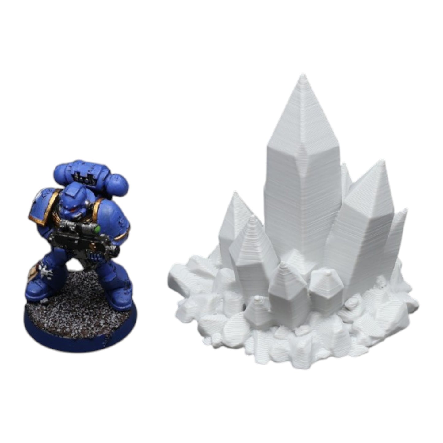 Wargaming 28mm scatter terrain scenery showing 3D-printed item that is compatible with games such as Warhammer 40K, Star Wars Legions, D+D, Dungeons and Dragons, Sci-Fi, Fantasy and other miniature tabletop games. Brand Jawar3d found at www.jawar3d.co.uk.