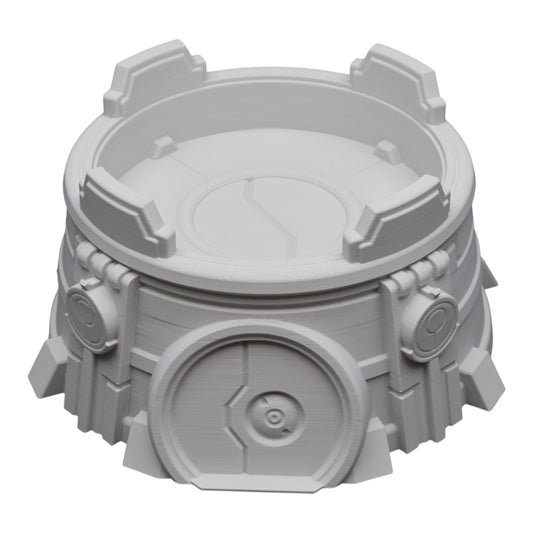 Wargaming 28mm scatter terrain scenery showing 3D-printed item that is compatible with games such as Warhammer 40K, Star Wars Legions, D+D, Dungeons and Dragons, Sci-Fi, Fantasy and other miniature tabletop games. Brand Jawar3d found at www.jawar3d.co.uk.