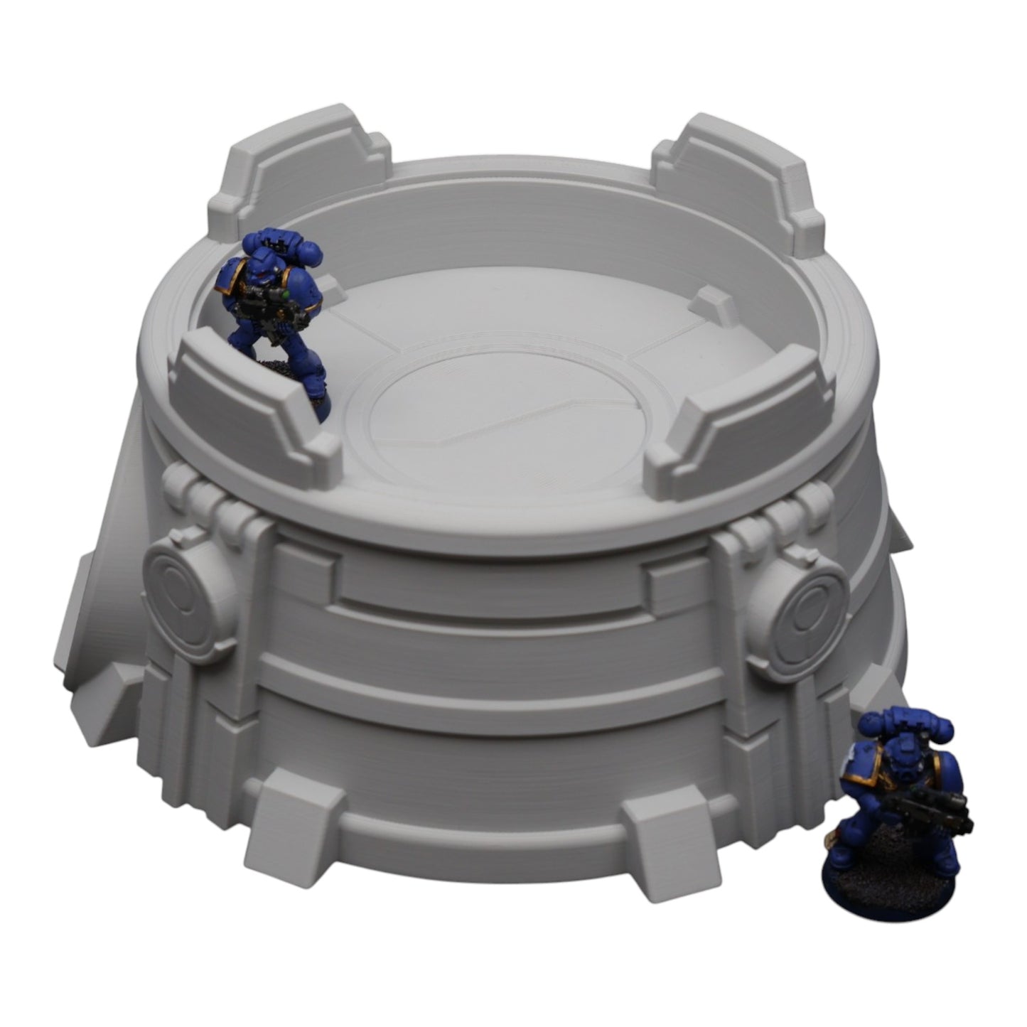 Wargaming 28mm scatter terrain scenery showing 3D-printed item that is compatible with games such as Warhammer 40K, Star Wars Legions, D+D, Dungeons and Dragons, Sci-Fi, Fantasy and other miniature tabletop games. Brand Jawar3d found at www.jawar3d.co.uk.