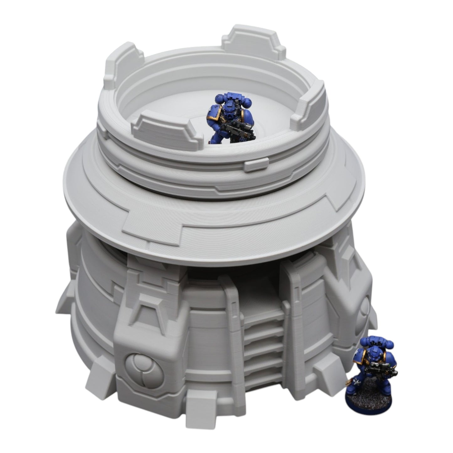 Wargaming 28mm scatter terrain scenery showing 3D-printed item that is compatible with games such as Warhammer 40K, Star Wars Legions, D+D, Dungeons and Dragons, Sci-Fi, Fantasy and other miniature tabletop games. Brand Jawar3d found at www.jawar3d.co.uk.