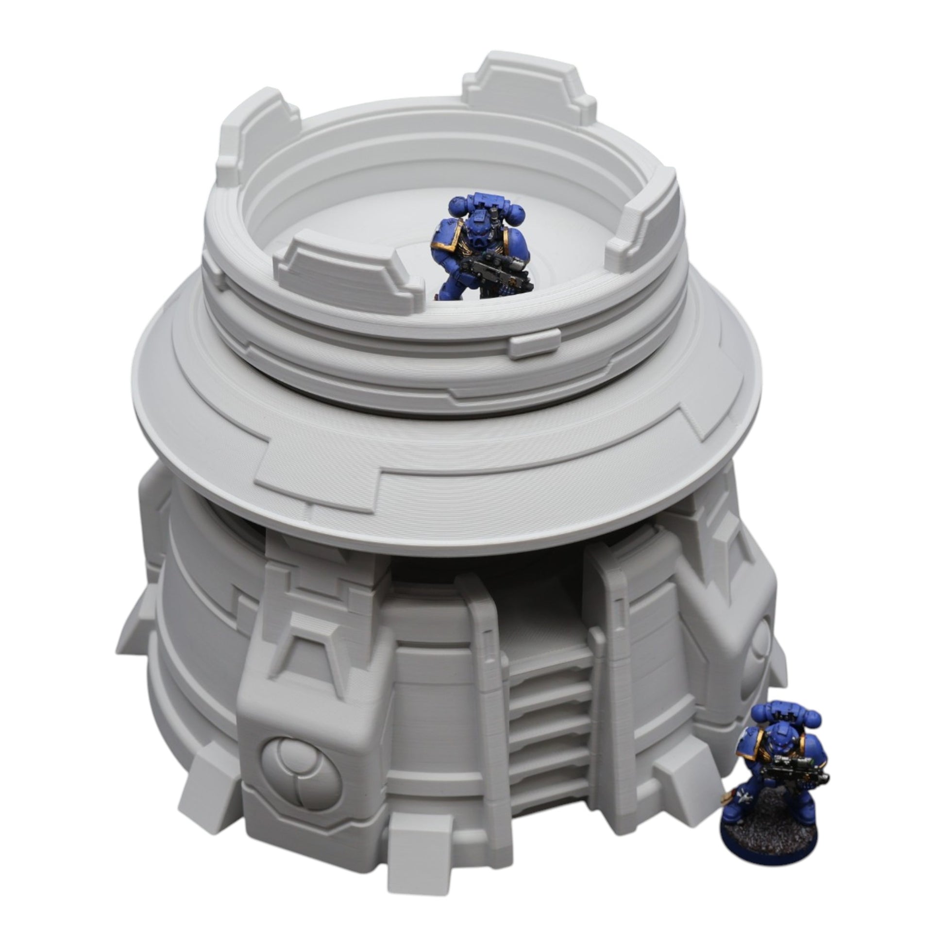 Wargaming 28mm scatter terrain scenery showing 3D-printed item that is compatible with games such as Warhammer 40K, Star Wars Legions, D+D, Dungeons and Dragons, Sci-Fi, Fantasy and other miniature tabletop games. Brand Jawar3d found at www.jawar3d.co.uk.