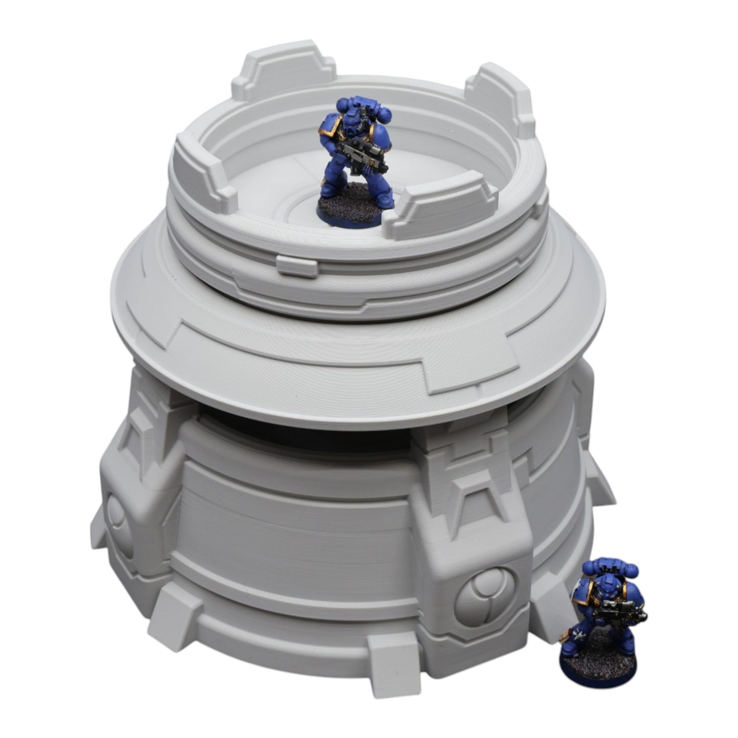 Wargaming 28mm scatter terrain scenery showing 3D-printed item that is compatible with games such as Warhammer 40K, Star Wars Legions, D+D, Dungeons and Dragons, Sci-Fi, Fantasy and other miniature tabletop games. Brand Jawar3d found at www.jawar3d.co.uk.
