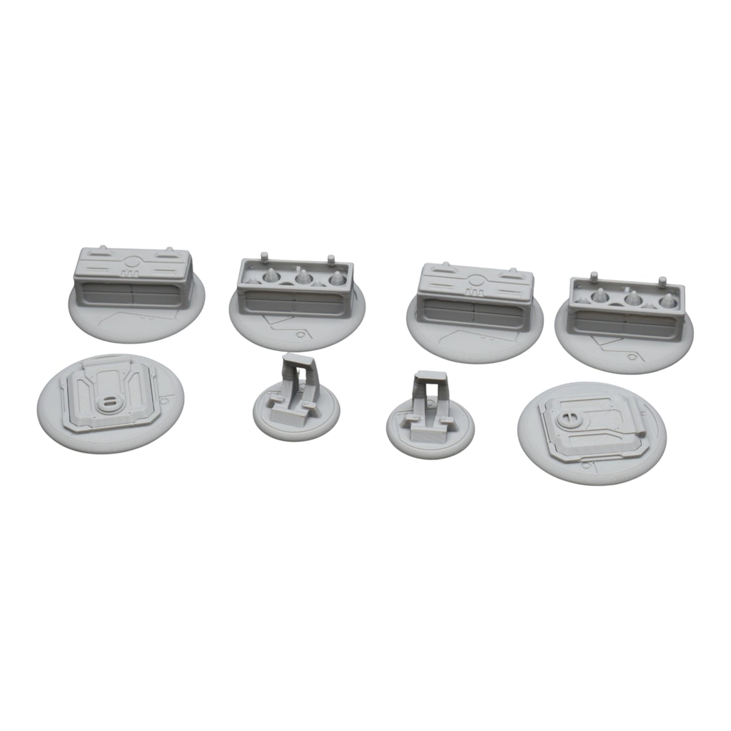 Wargaming 28mm scatter terrain scenery showing 3D-printed item that is compatible with games such as Warhammer 40K, Star Wars Legions, D+D, Dungeons and Dragons, Sci-Fi, Fantasy and other miniature tabletop games. Brand Jawar3d found at www.jawar3d.co.uk.
