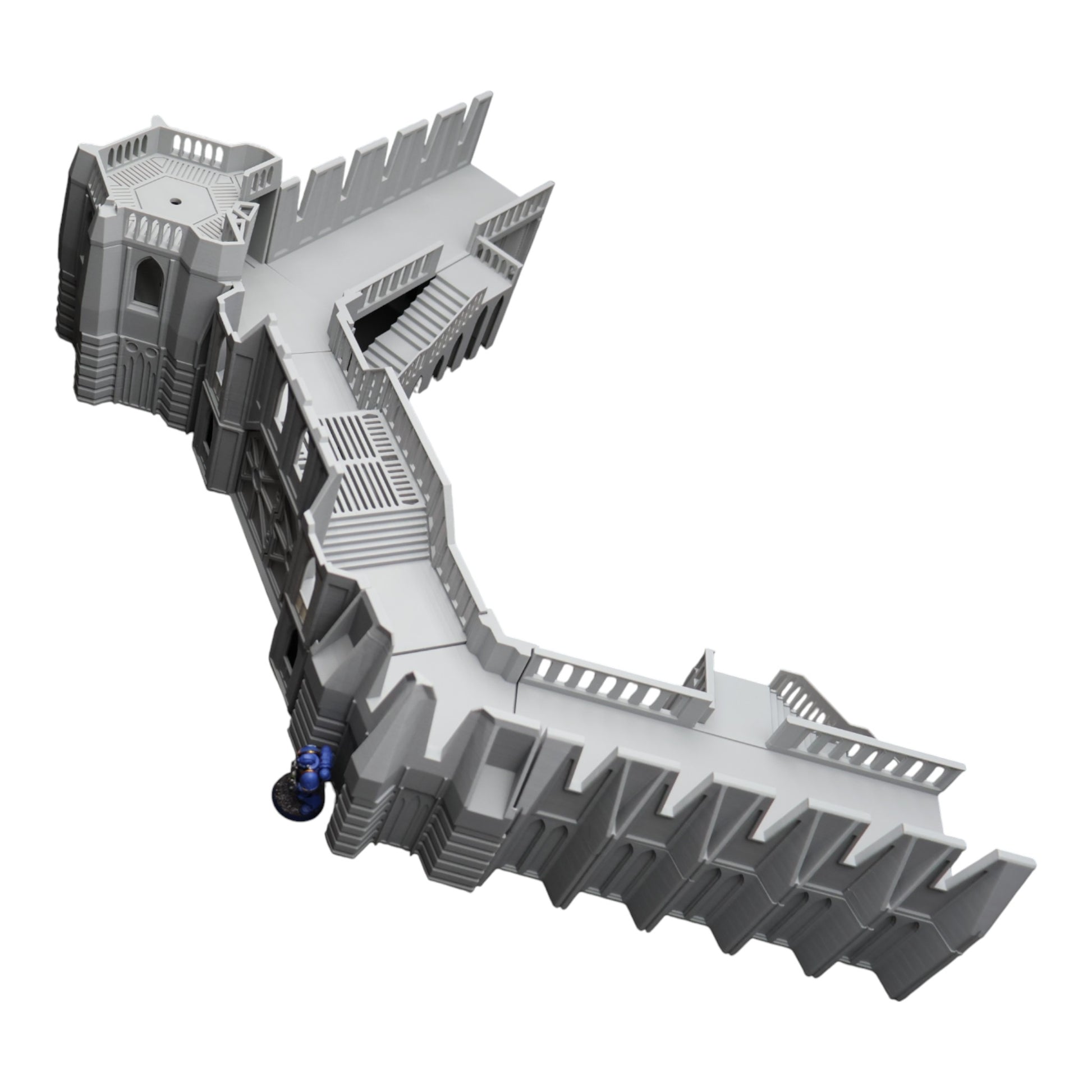 Wargaming 28mm scatter terrain scenery showing 3D-printed item that is compatible with games such as Warhammer 40K, Star Wars Legions, D+D, Dungeons and Dragons, Sci-Fi, Fantasy and other miniature tabletop games. Brand Jawar3d found at www.jawar3d.co.uk.