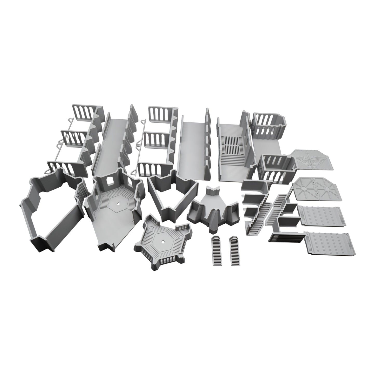 Wargaming 28mm scatter terrain scenery showing 3D-printed item that is compatible with games such as Warhammer 40K, Star Wars Legions, D+D, Dungeons and Dragons, Sci-Fi, Fantasy and other miniature tabletop games. Brand Jawar3d found at www.jawar3d.co.uk.