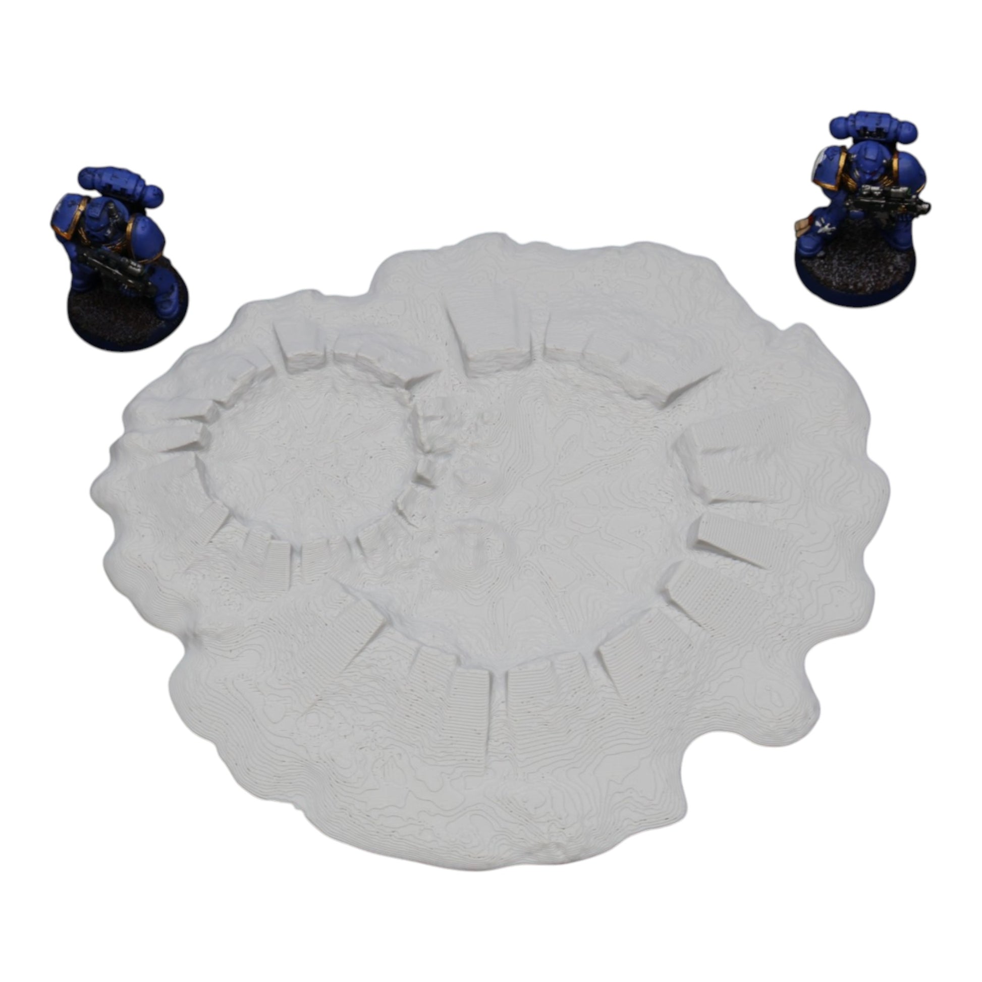 Wargaming 28mm scatter terrain scenery showing 3D-printed item that is compatible with games such as Warhammer 40K, Star Wars Legions, D+D, Dungeons and Dragons, Sci-Fi, Fantasy and other miniature tabletop games. Brand Jawar3d found at www.jawar3d.co.uk.