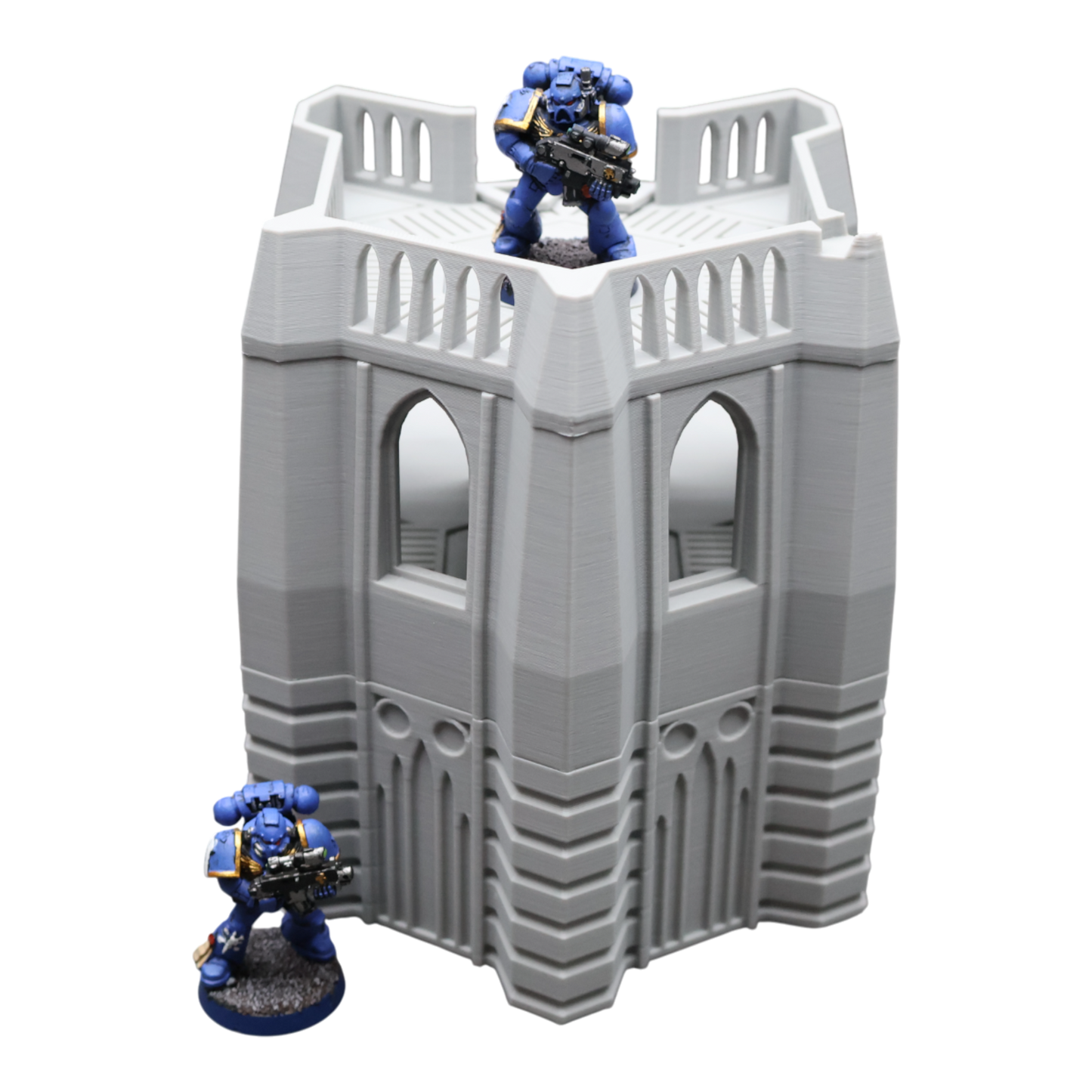 Wargaming 28mm scatter terrain scenery showing 3D-printed item that is compatible with games such as Warhammer 40K, Star Wars Legions, D+D, Dungeons and Dragons, Sci-Fi, Fantasy and other miniature tabletop games. Brand Jawar3d found at www.jawar3d.co.uk.