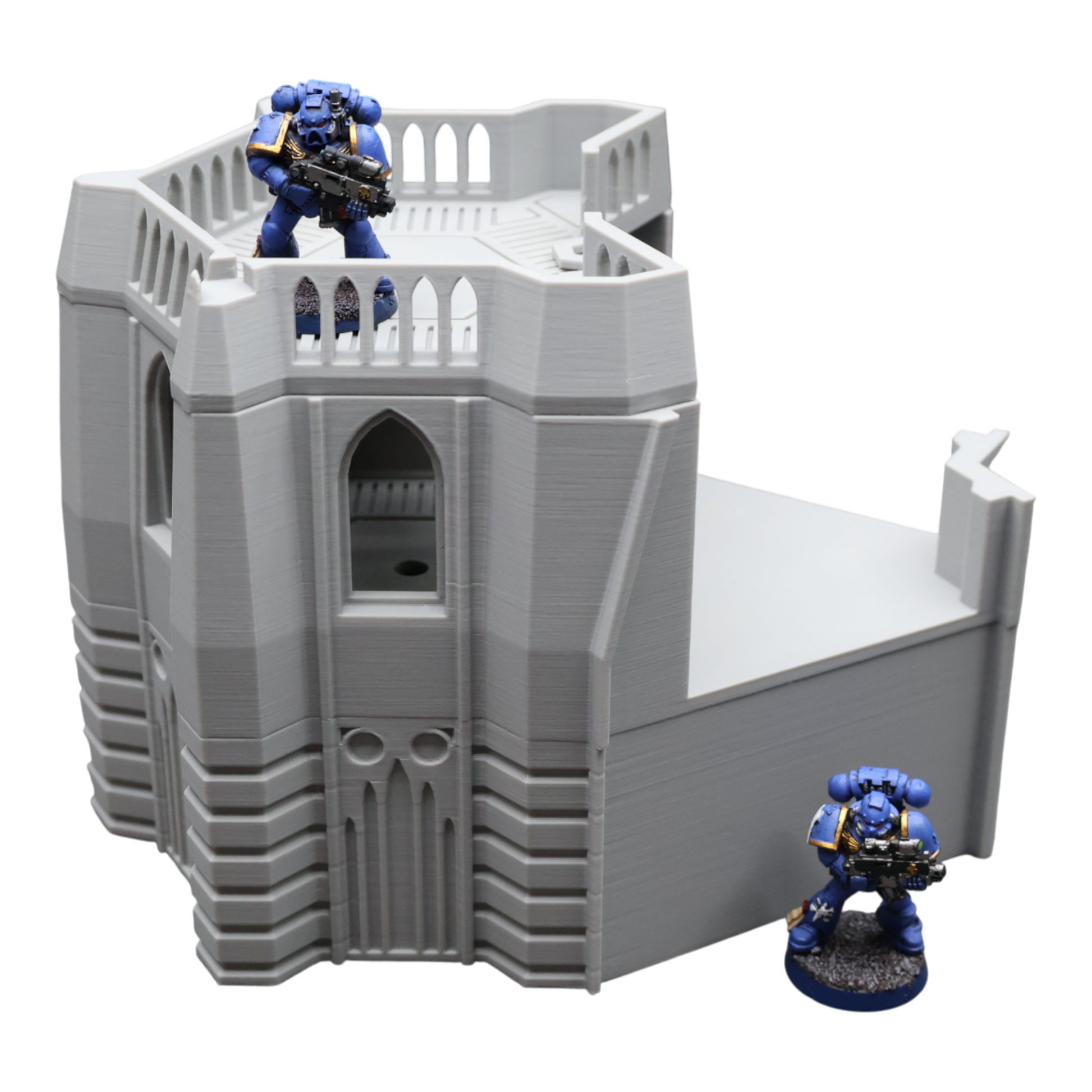 Wargaming 28mm scatter terrain scenery showing 3D-printed item that is compatible with games such as Warhammer 40K, Star Wars Legions, D+D, Dungeons and Dragons, Sci-Fi, Fantasy and other miniature tabletop games. Brand Jawar3d found at www.jawar3d.co.uk.