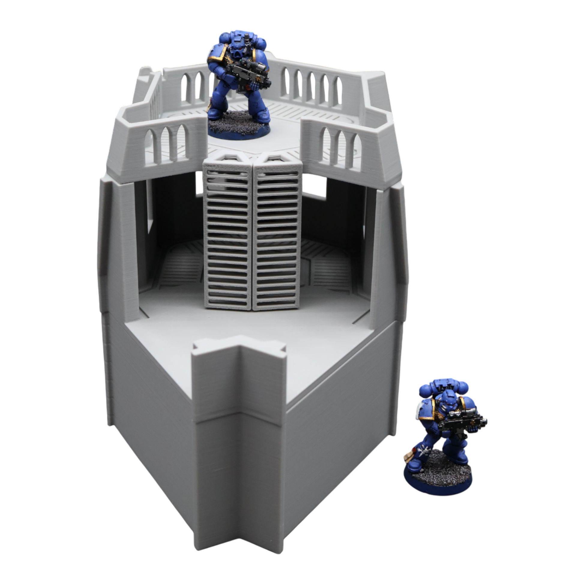 Wargaming 28mm scatter terrain scenery showing 3D-printed item that is compatible with games such as Warhammer 40K, Star Wars Legions, D+D, Dungeons and Dragons, Sci-Fi, Fantasy and other miniature tabletop games. Brand Jawar3d found at www.jawar3d.co.uk.