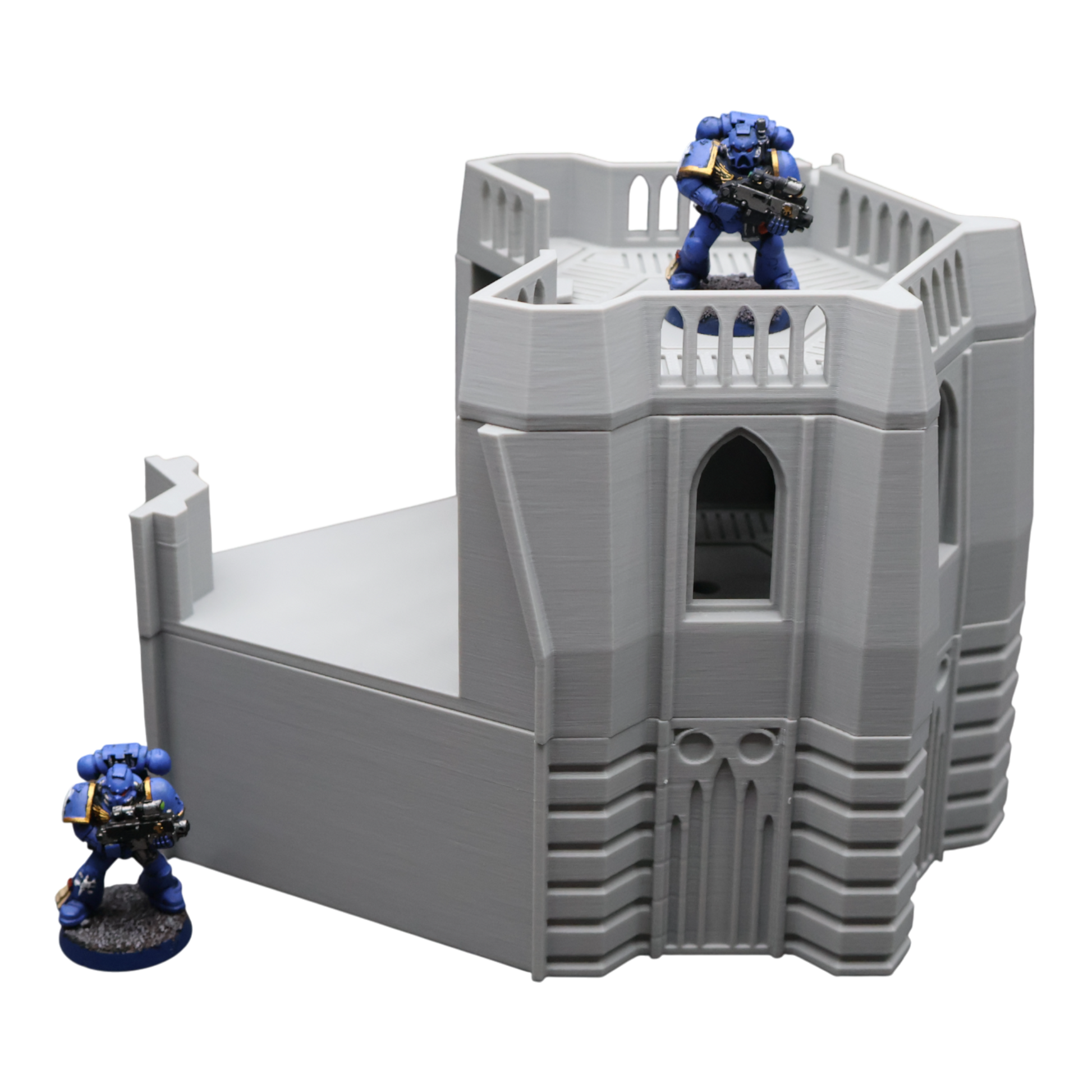 Wargaming 28mm scatter terrain scenery showing 3D-printed item that is compatible with games such as Warhammer 40K, Star Wars Legions, D+D, Dungeons and Dragons, Sci-Fi, Fantasy and other miniature tabletop games. Brand Jawar3d found at www.jawar3d.co.uk.