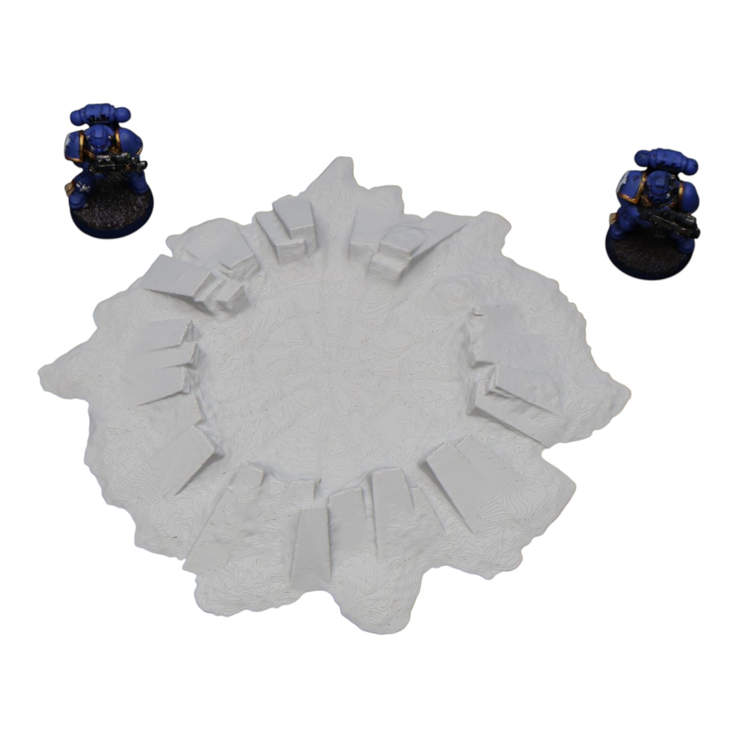 Wargaming 28mm scatter terrain scenery showing 3D-printed item that is compatible with games such as Warhammer 40K, Star Wars Legions, D+D, Dungeons and Dragons, Sci-Fi, Fantasy and other miniature tabletop games. Brand Jawar3d found at www.jawar3d.co.uk.