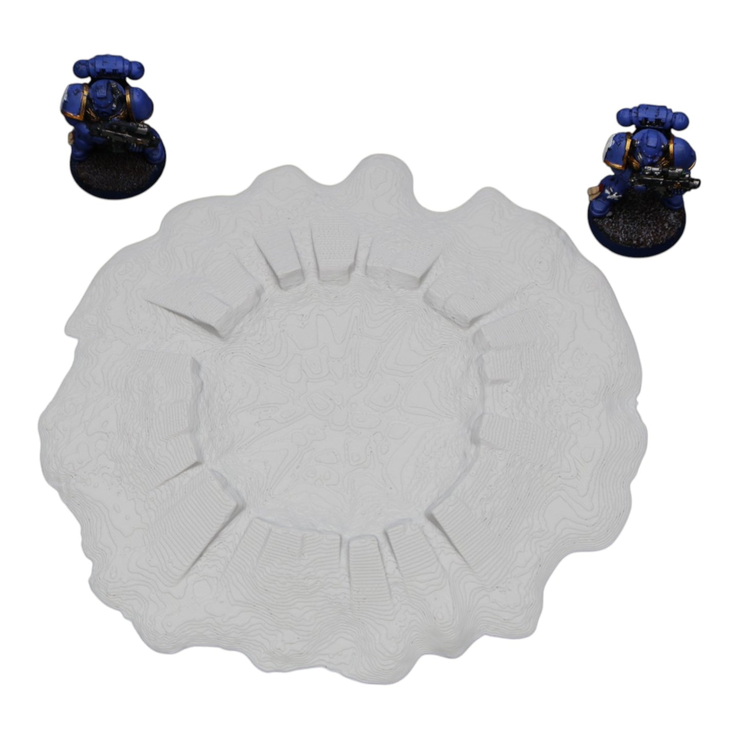 Wargaming 28mm scatter terrain scenery showing 3D-printed item that is compatible with games such as Warhammer 40K, Star Wars Legions, D+D, Dungeons and Dragons, Sci-Fi, Fantasy and other miniature tabletop games. Brand Jawar3d found at www.jawar3d.co.uk.