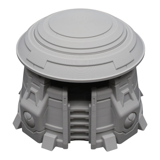 Wargaming 28mm scatter terrain scenery showing 3D-printed item that is compatible with games such as Warhammer 40K, Star Wars Legions, D+D, Dungeons and Dragons, Sci-Fi, Fantasy and other miniature tabletop games. Brand Jawar3d found at www.jawar3d.co.uk.