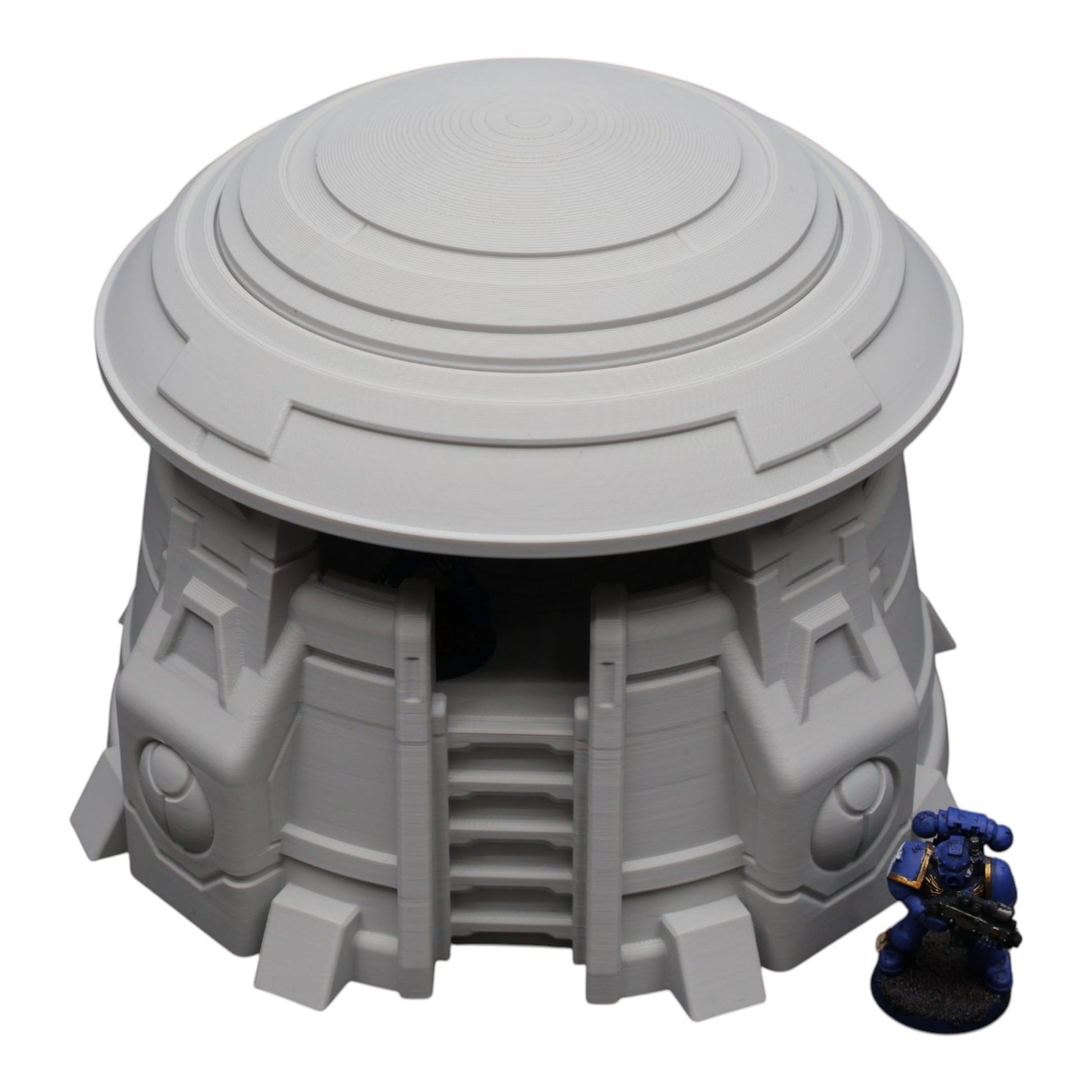 Wargaming 28mm scatter terrain scenery showing 3D-printed item that is compatible with games such as Warhammer 40K, Star Wars Legions, D+D, Dungeons and Dragons, Sci-Fi, Fantasy and other miniature tabletop games. Brand Jawar3d found at www.jawar3d.co.uk.