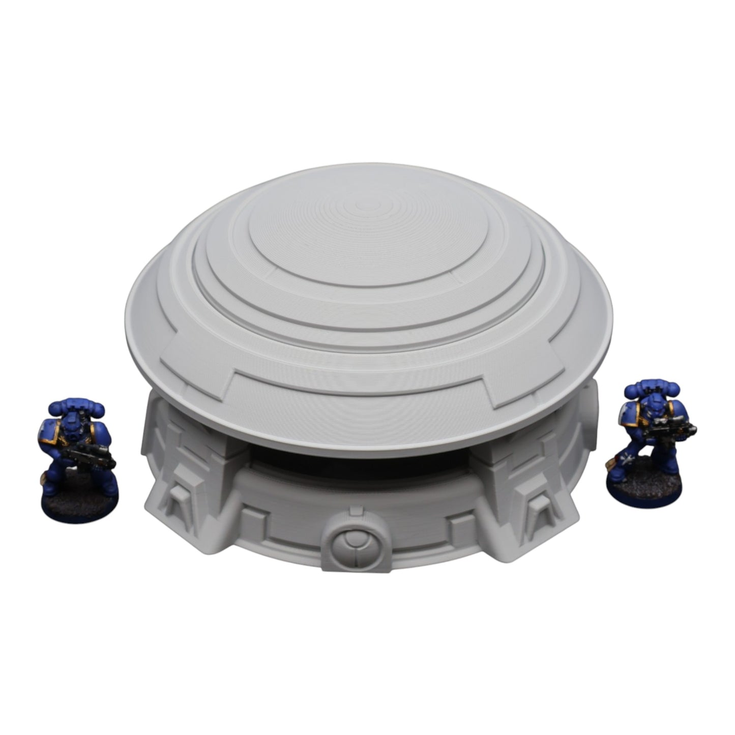Wargaming 28mm scatter terrain scenery showing 3D-printed item that is compatible with games such as Warhammer 40K, Star Wars Legions, D+D, Dungeons and Dragons, Sci-Fi, Fantasy and other miniature tabletop games. Brand Jawar3d found at www.jawar3d.co.uk.