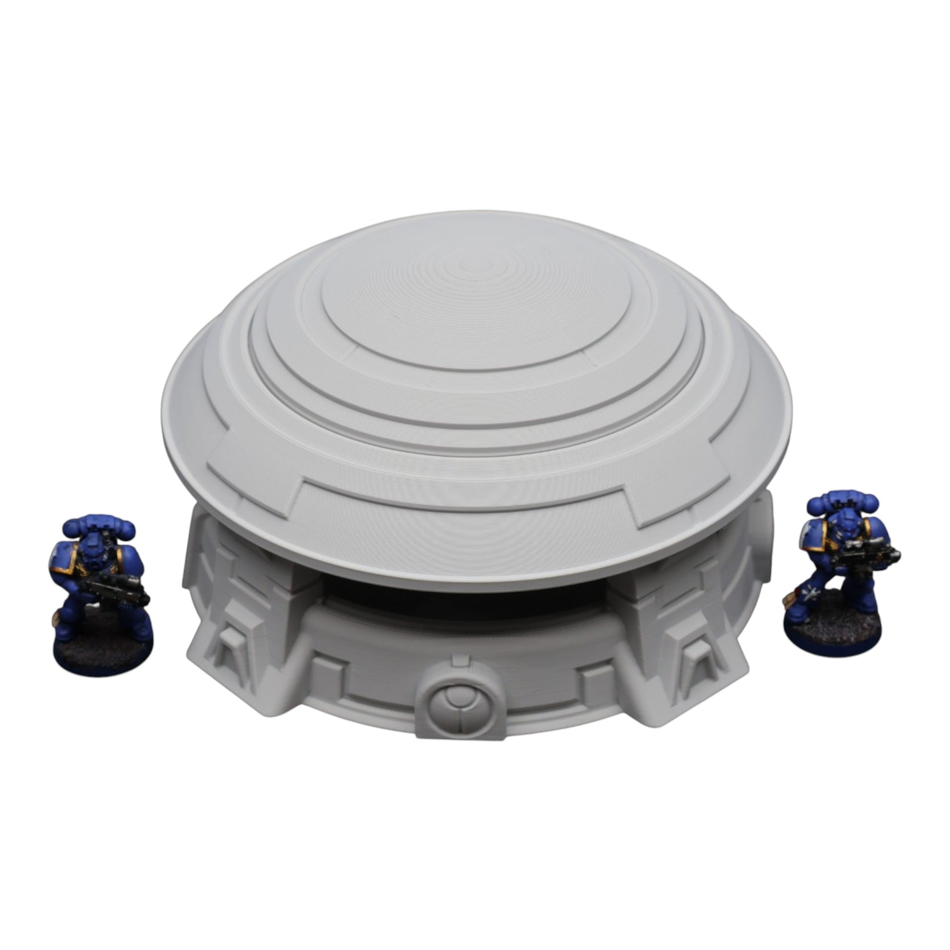 Wargaming 28mm scatter terrain scenery showing 3D-printed item that is compatible with games such as Warhammer 40K, Star Wars Legions, D+D, Dungeons and Dragons, Sci-Fi, Fantasy and other miniature tabletop games. Brand Jawar3d found at www.jawar3d.co.uk.