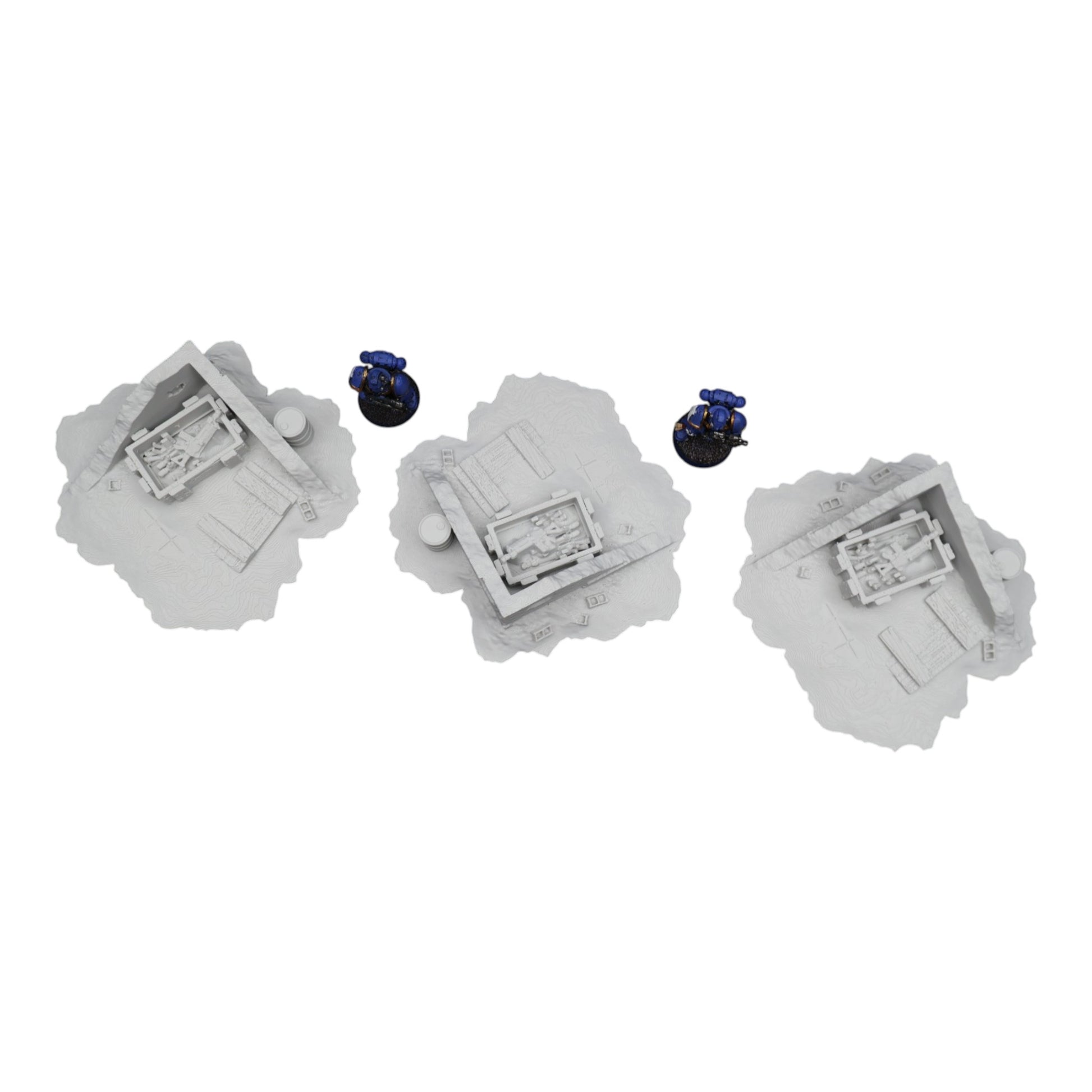 Wargaming 28mm scatter terrain scenery showing 3D-printed item that is compatible with games such as Warhammer 40K, Star Wars Legions, D+D, Dungeons and Dragons, Sci-Fi, Fantasy and other miniature tabletop games. Brand Jawar3d found at www.jawar3d.co.uk.