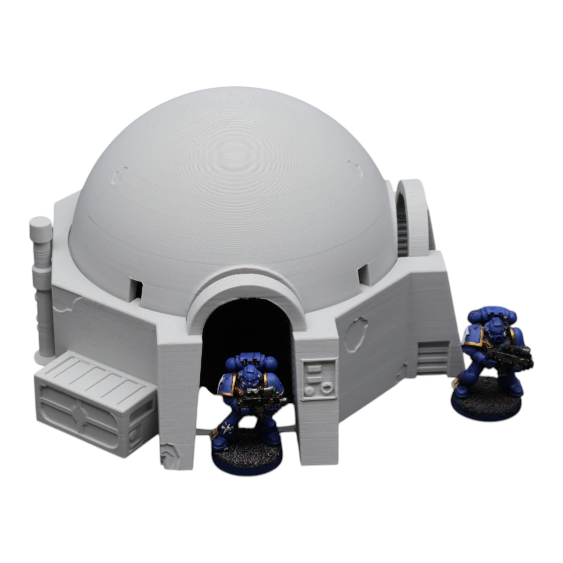 Wargaming 28mm scatter terrain scenery showing 3D-printed item that is compatible with games such as Warhammer 40K, Star Wars Legions, D+D, Dungeons and Dragons, Sci-Fi, Fantasy and other miniature tabletop games. Brand Jawar3d found at www.jawar3d.co.uk.