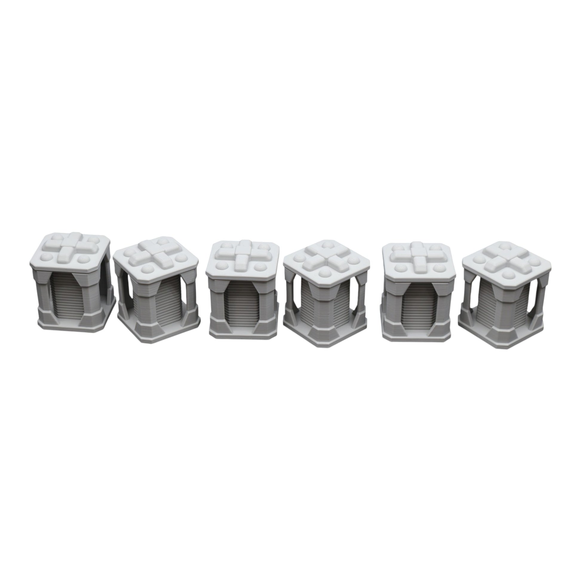 Wargaming 28mm scatter terrain scenery showing 3D-printed item that is compatible with games such as Warhammer 40K, Star Wars Legions, D+D, Dungeons and Dragons, Sci-Fi, Fantasy and other miniature tabletop games. Brand Jawar3d found at www.jawar3d.co.uk.