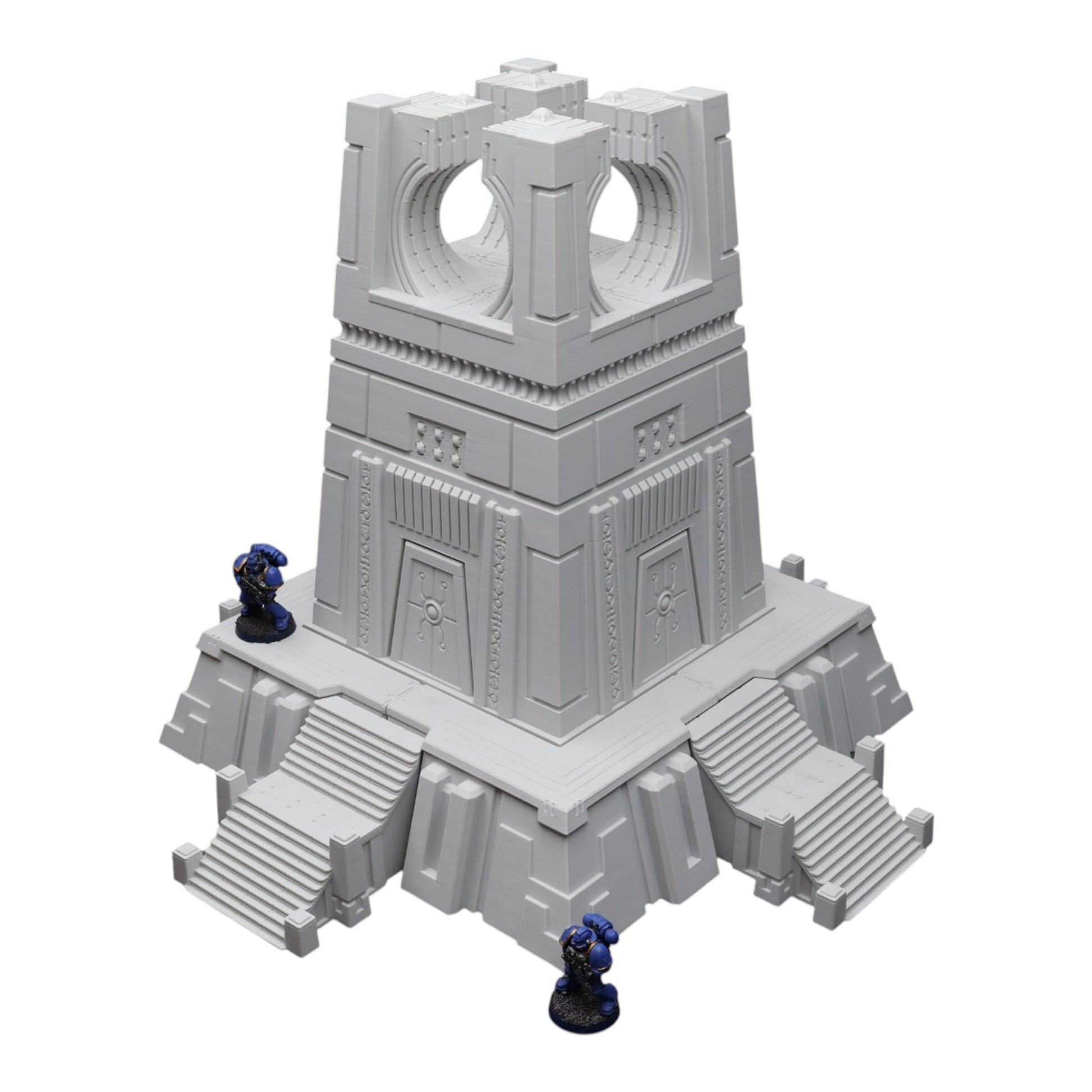 Wargaming 28mm scatter terrain scenery showing 3D-printed item that is compatible with games such as Warhammer 40K, Star Wars Legions, D+D, Dungeons and Dragons, Sci-Fi, Fantasy and other miniature tabletop games. Brand Jawar3d found at www.jawar3d.co.uk.