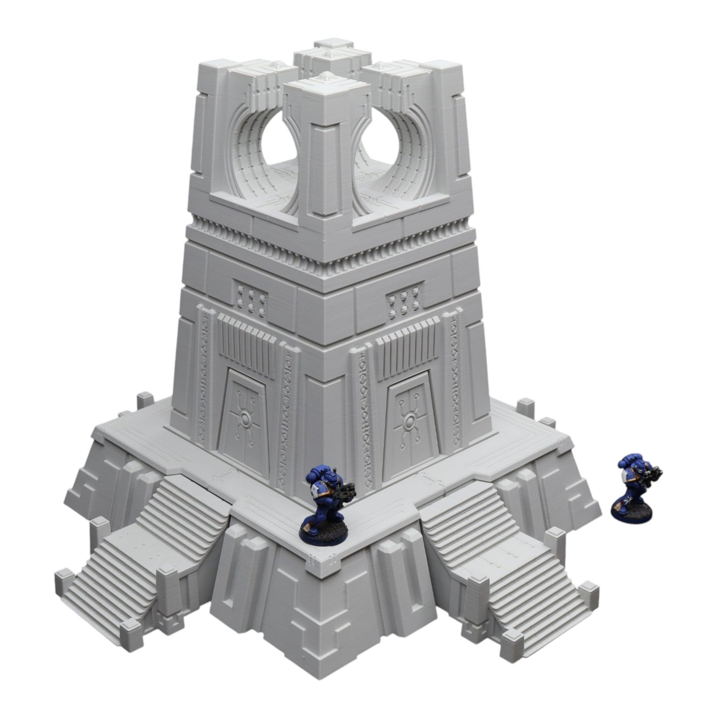 Wargaming 28mm scatter terrain scenery showing 3D-printed item that is compatible with games such as Warhammer 40K, Star Wars Legions, D+D, Dungeons and Dragons, Sci-Fi, Fantasy and other miniature tabletop games. Brand Jawar3d found at www.jawar3d.co.uk.
