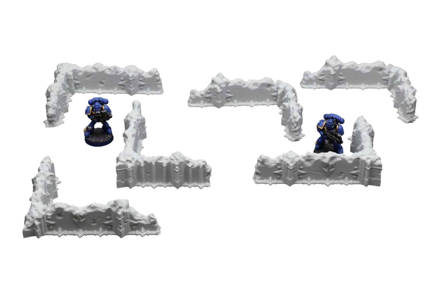 Wargaming 28mm scatter terrain scenery showing 3D-printed item that is compatible with games such as Warhammer 40K, Star Wars Legions, D+D, Dungeons and Dragons, Sci-Fi, Fantasy and other miniature tabletop games. Brand Jawar3d found at www.jawar3d.co.uk.