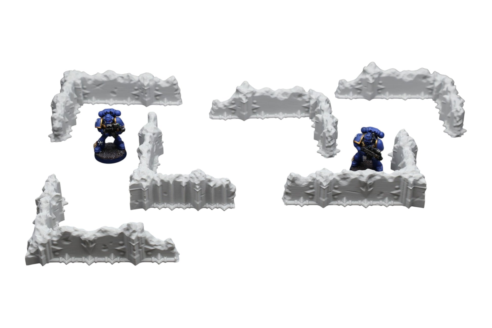 Wargaming 28mm scatter terrain scenery showing 3D-printed item that is compatible with games such as Warhammer 40K, Star Wars Legions, D+D, Dungeons and Dragons, Sci-Fi, Fantasy and other miniature tabletop games. Brand Jawar3d found at www.jawar3d.co.uk.