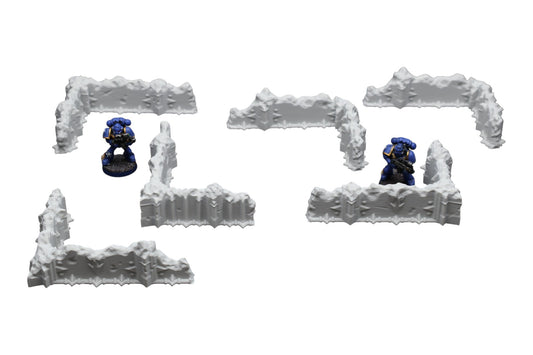 Wargaming 28mm scatter terrain scenery showing 3D-printed item that is compatible with games such as Warhammer 40K, Star Wars Legions, D+D, Dungeons and Dragons, Sci-Fi, Fantasy and other miniature tabletop games. Brand Jawar3d found at www.jawar3d.co.uk.