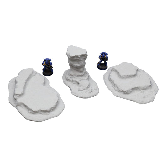 Wargaming 28mm scatter terrain scenery showing 3D-printed item that is compatible with games such as Warhammer 40K, Star Wars Legions, D+D, Dungeons and Dragons, Sci-Fi, Fantasy and other miniature tabletop games. Brand Jawar3d found at www.jawar3d.co.uk.