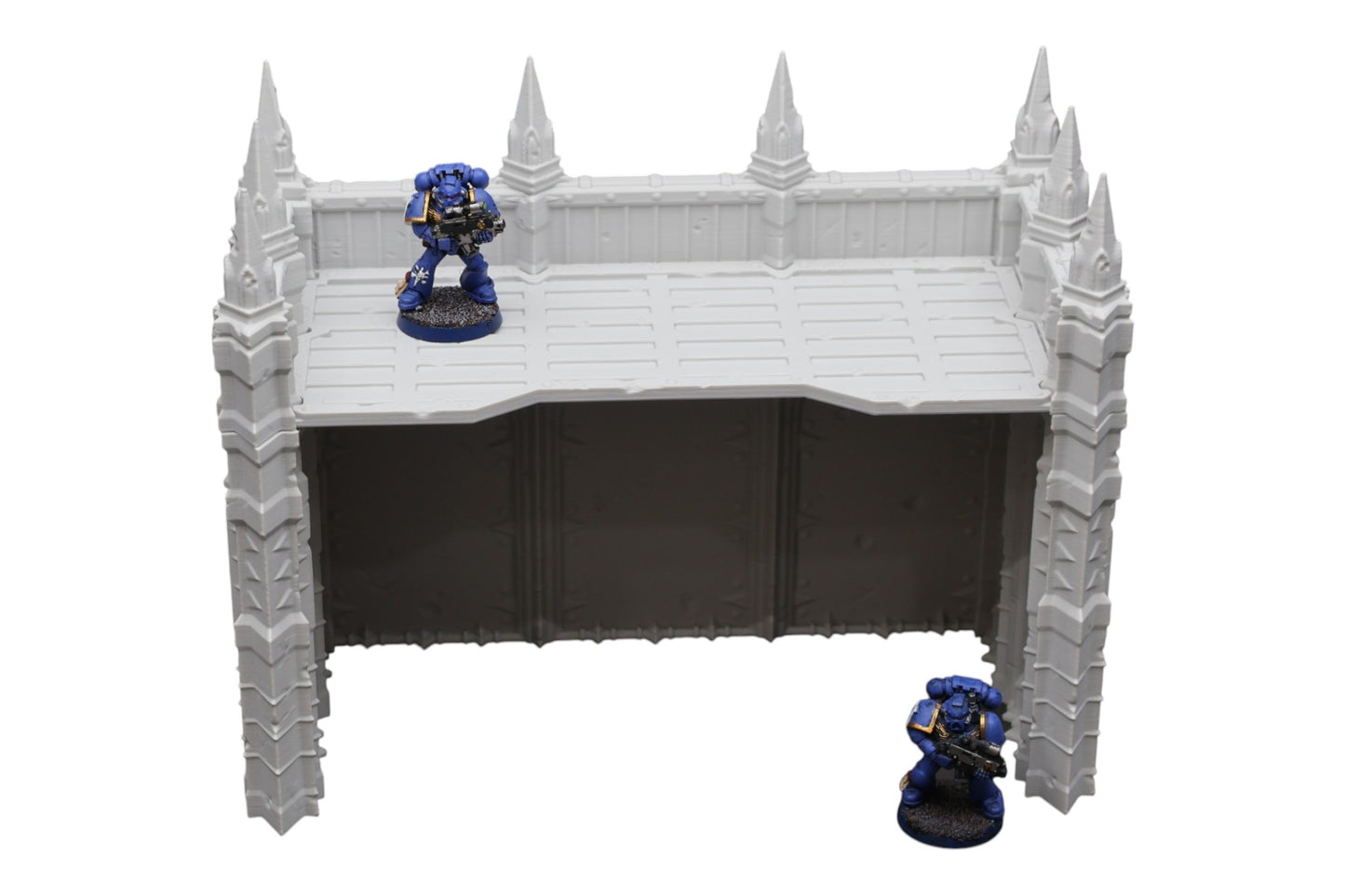 Wargaming 28mm scatter terrain scenery showing 3D-printed item that is compatible with games such as Warhammer 40K, Star Wars Legions, D+D, Dungeons and Dragons, Sci-Fi, Fantasy and other miniature tabletop games. Brand Jawar3d found at www.jawar3d.co.uk.