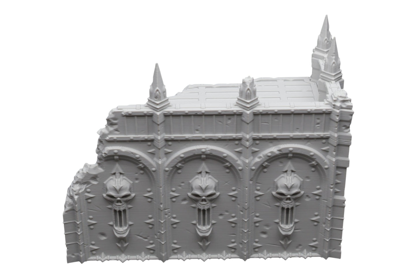 Wargaming 28mm scatter terrain scenery showing 3D-printed item that is compatible with games such as Warhammer 40K, Star Wars Legions, D+D, Dungeons and Dragons, Sci-Fi, Fantasy and other miniature tabletop games. Brand Jawar3d found at www.jawar3d.co.uk.