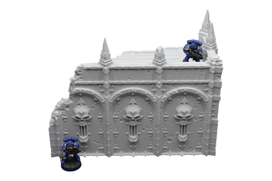 Wargaming 28mm scatter terrain scenery showing 3D-printed item that is compatible with games such as Warhammer 40K, Star Wars Legions, D+D, Dungeons and Dragons, Sci-Fi, Fantasy and other miniature tabletop games. Brand Jawar3d found at www.jawar3d.co.uk.